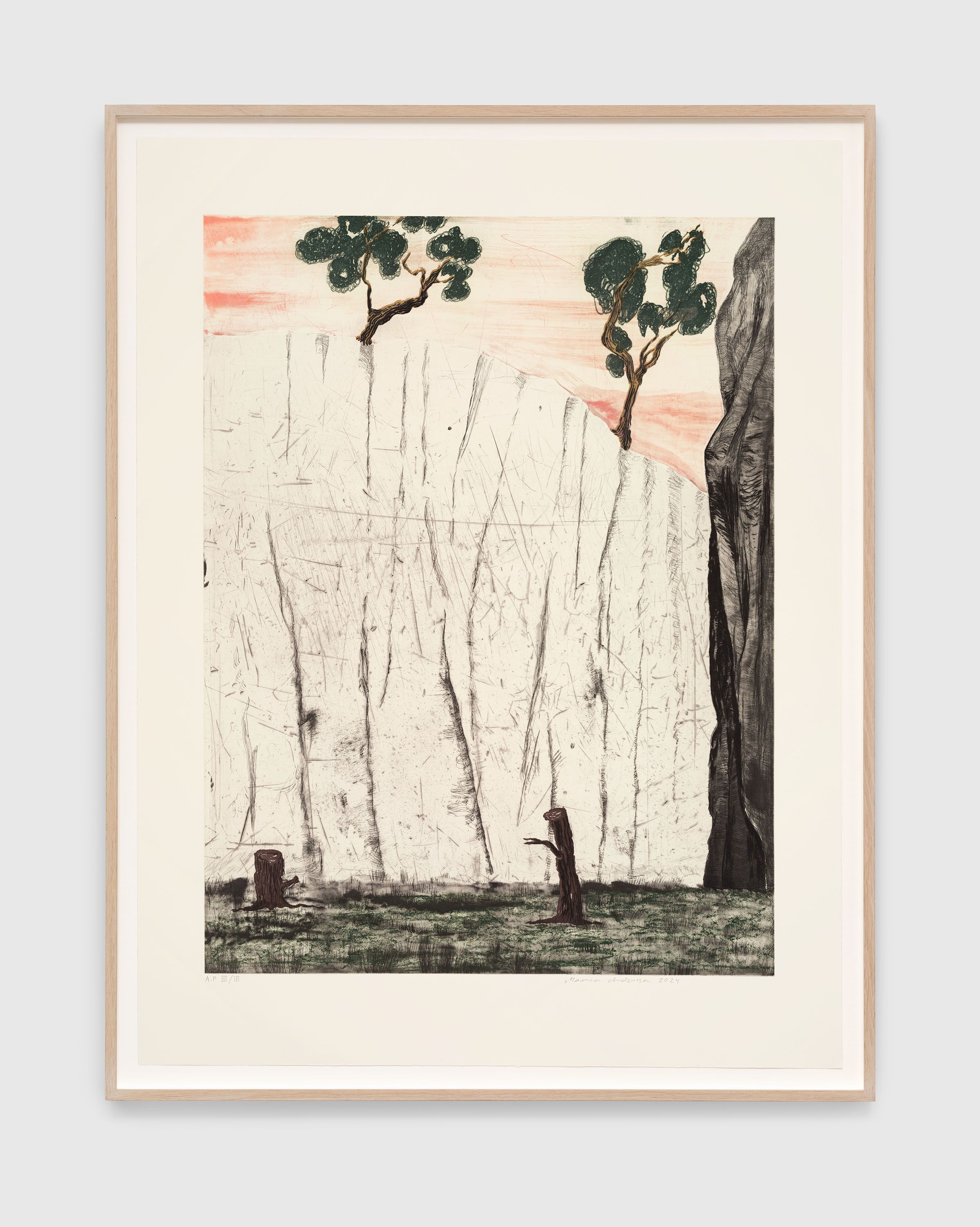Mamma Andersson: Œuvres sur papier | Paris | April 23—June 27