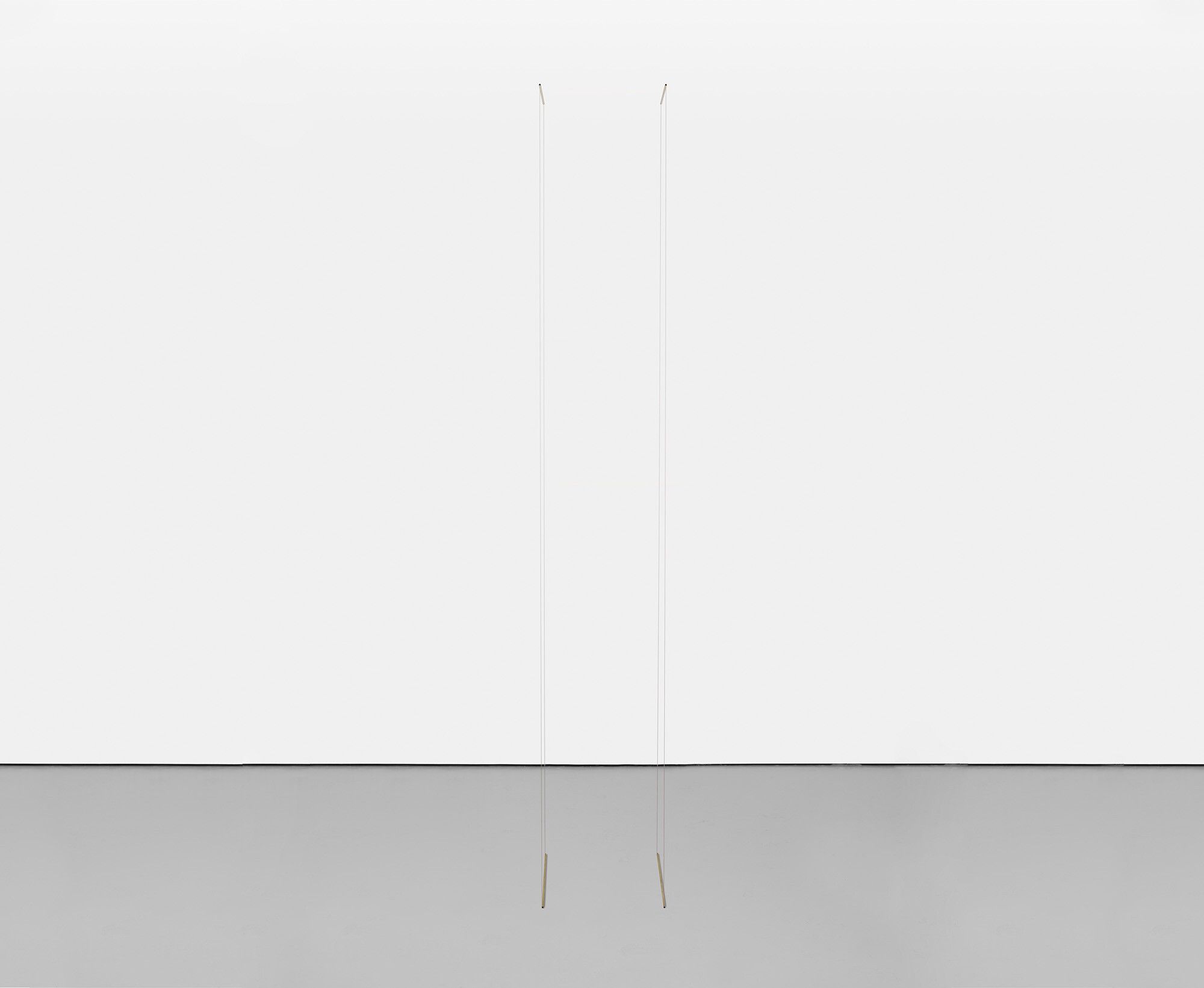 A sculpture by Jonah Groeneboer, titled Sun Column, dated 2013.
