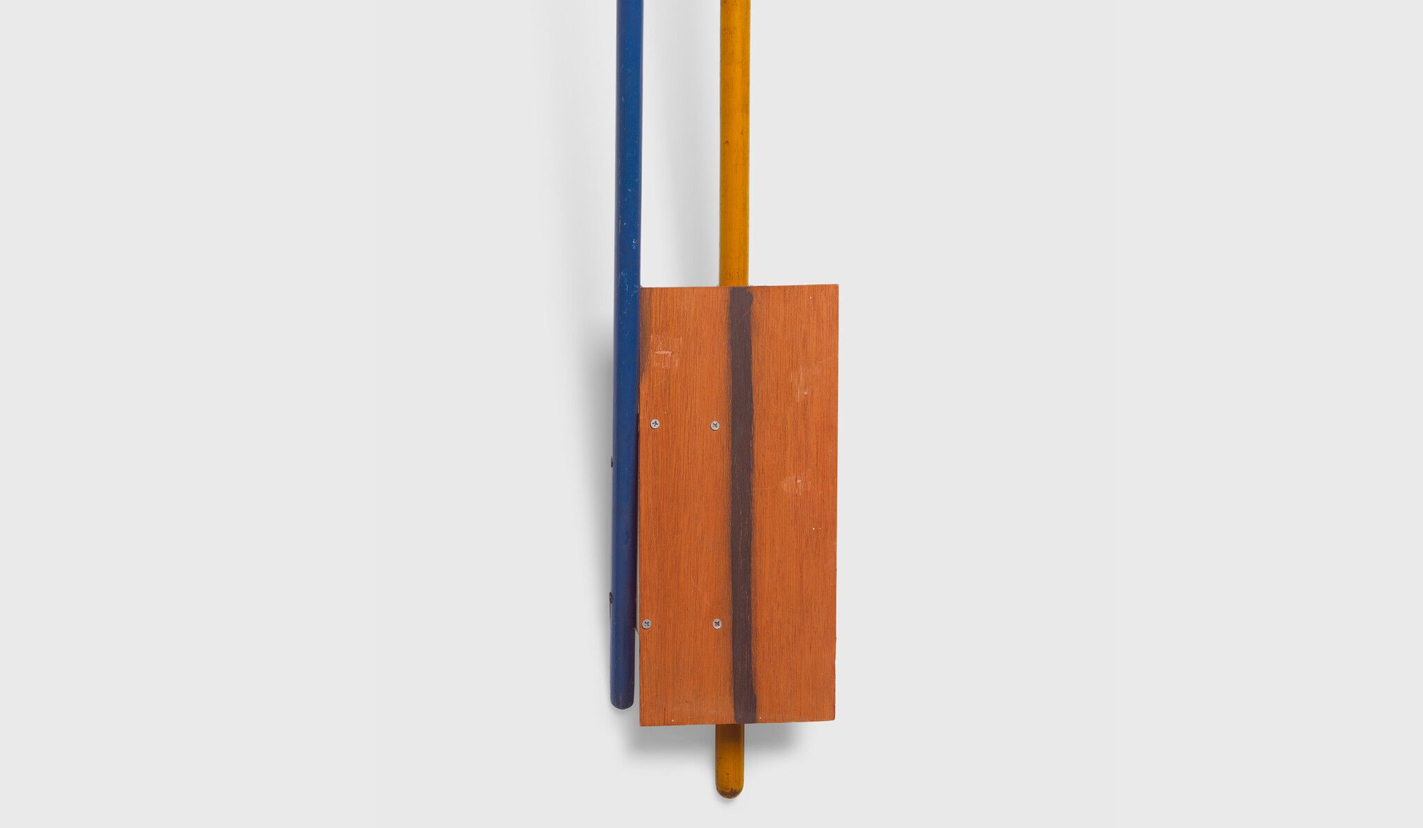 A detail from an untitled sculpture by Al Taylor, dated 1987-1988.
