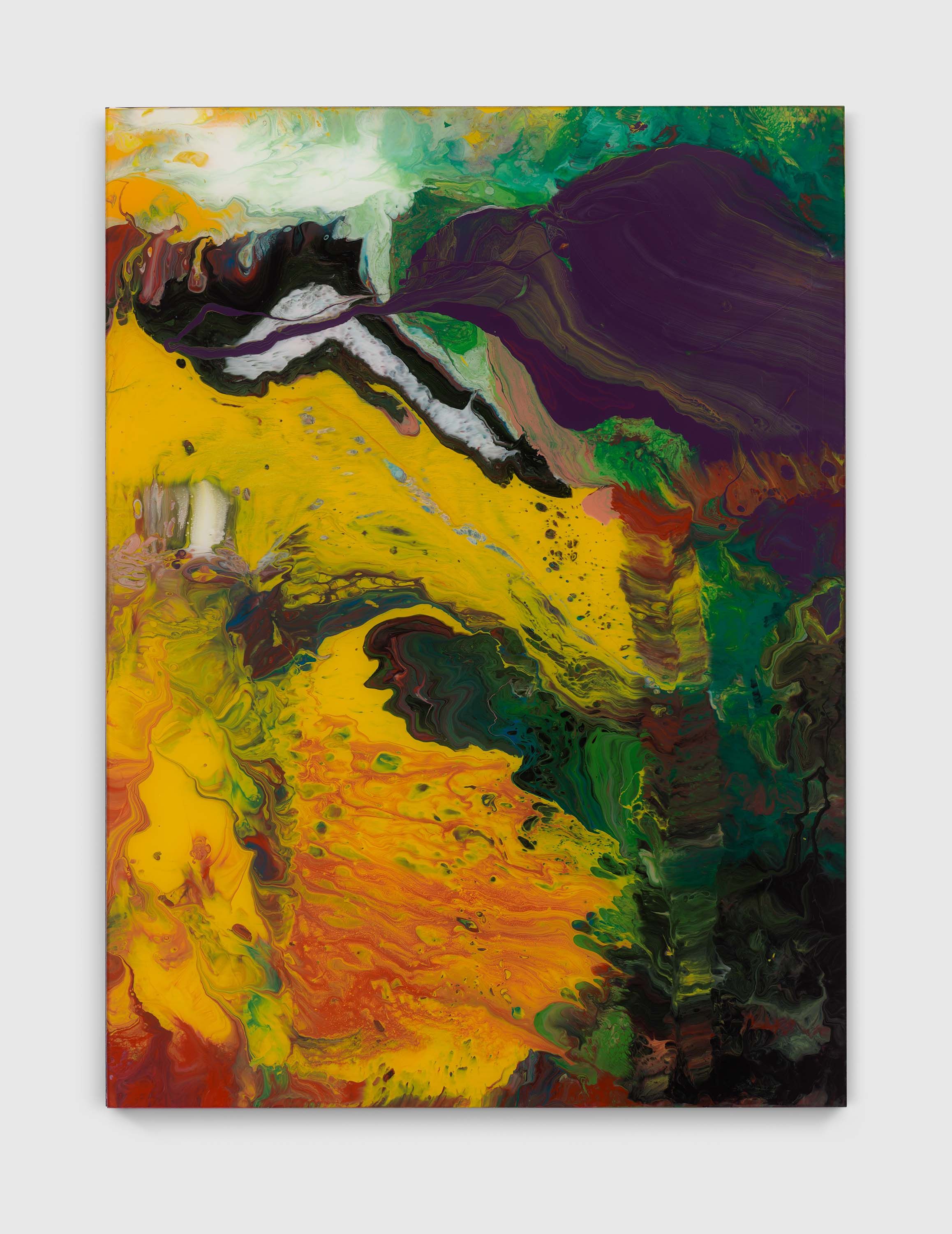 A painting by Gerhard Richter, titled Aladin (Aladdin), dated 2010.