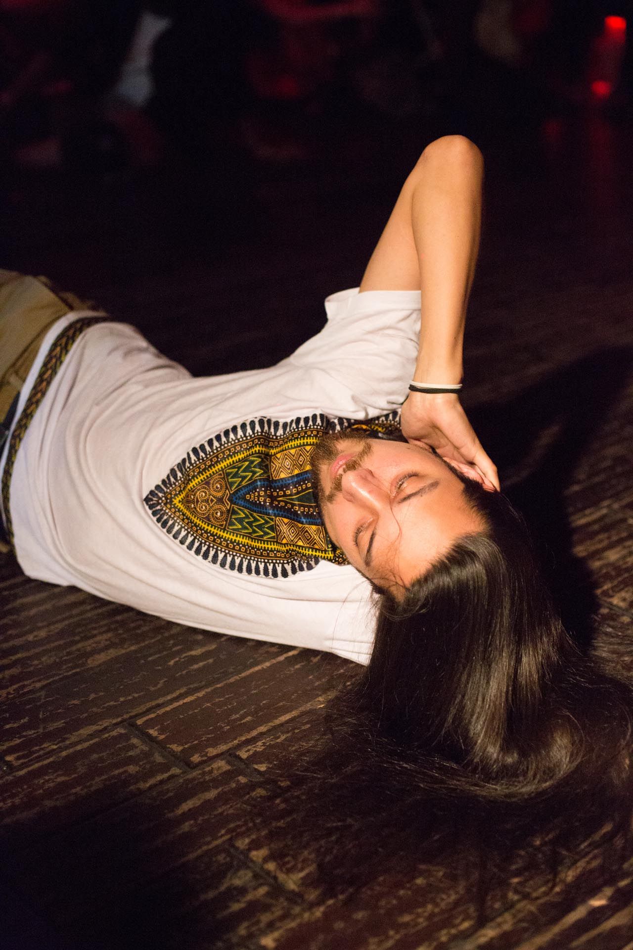A photograph by Wolfgang Tillmans, titled not yet titled (Vogue Night), 2015.