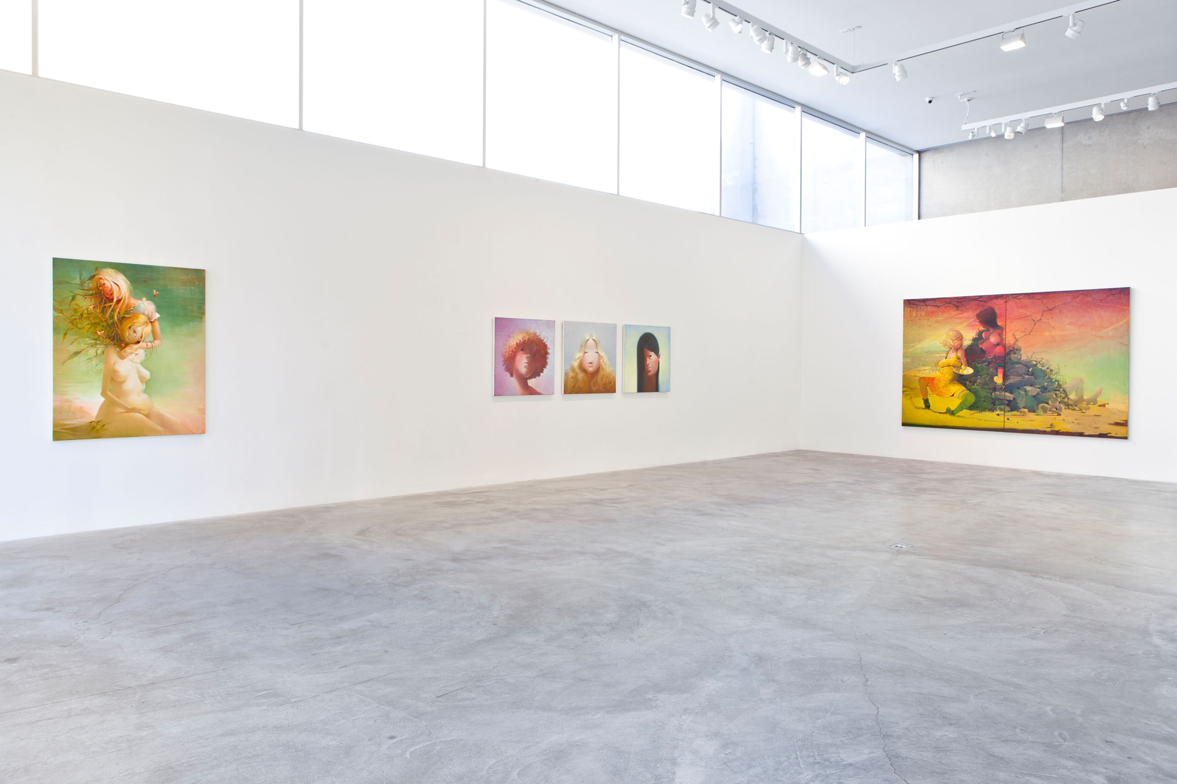 Installation view of The Brood at the Contemporary Art Museum, St. Louis, dated 2015.