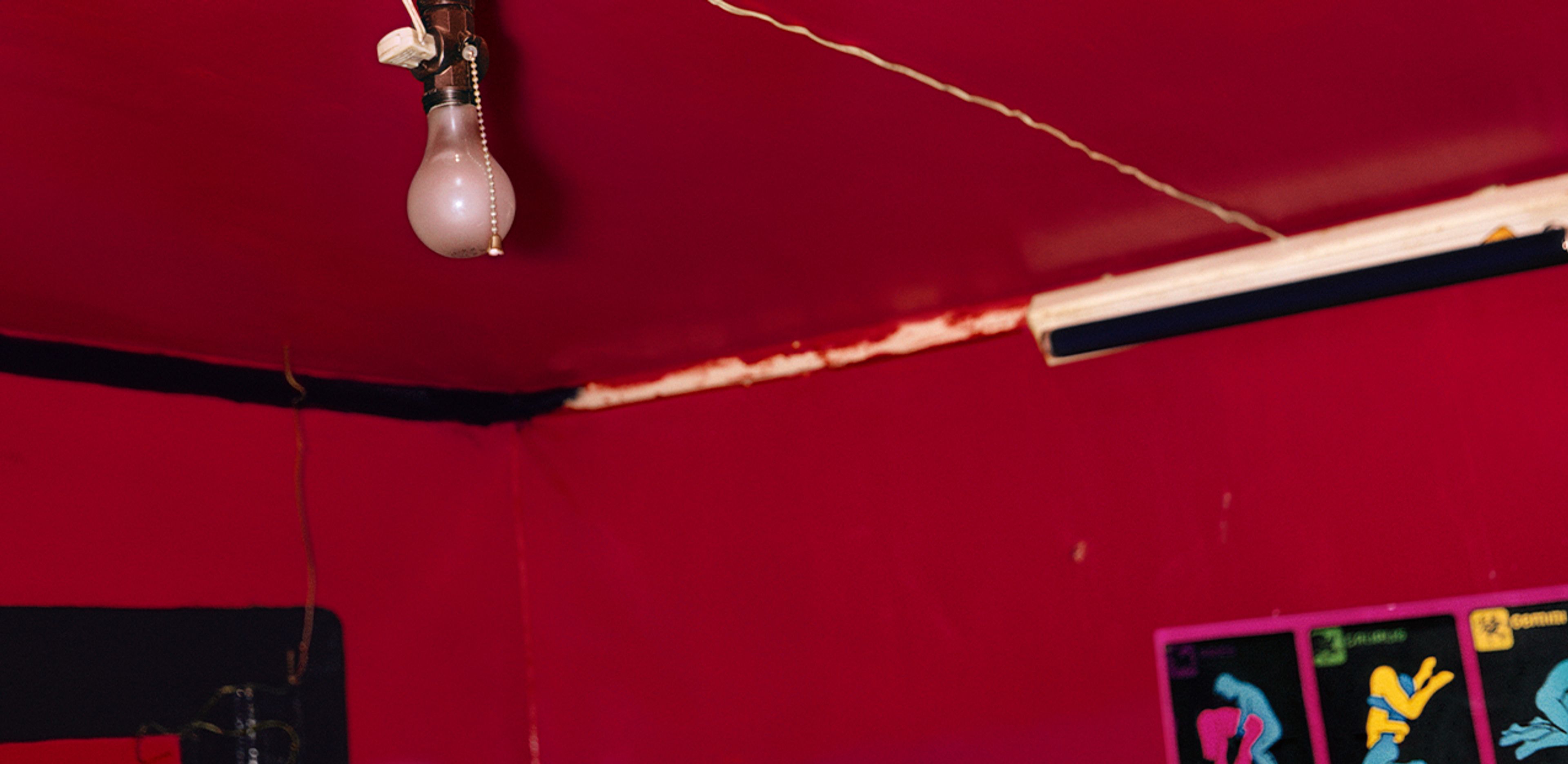 A detail from an untitled work by William Eggleston, dated 1973.