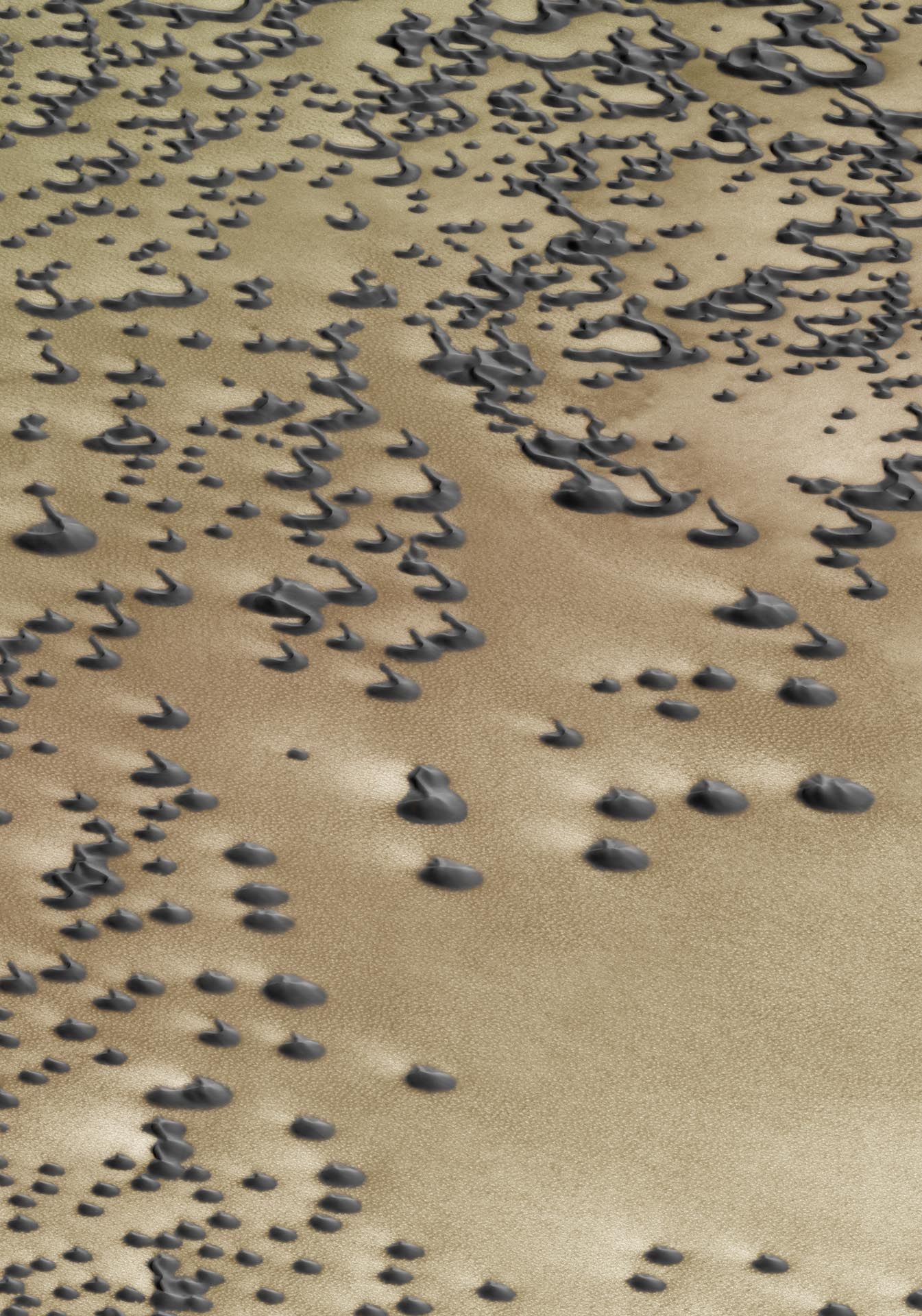 A photograph by Thomas Ruff, titled ma.r.s.09 II, dated 2013.