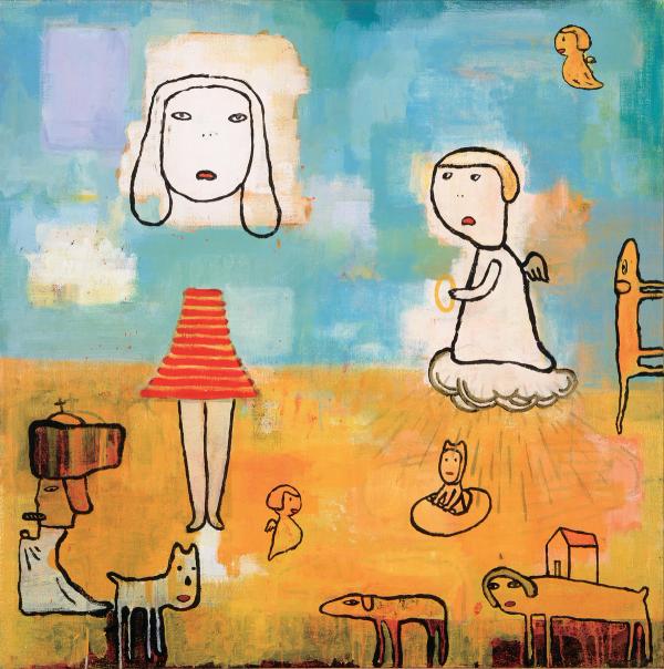 Yoshitomo Nara — People on the Cloud