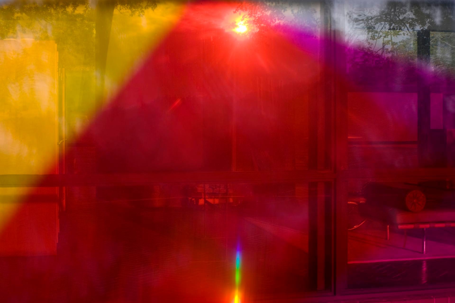 A photograph by James Welling, titled 9818, dated 2009.