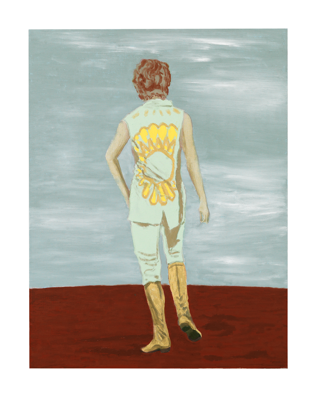 A painting by Mamma Andersson titled The Lost Paradise I, dated 2020.
