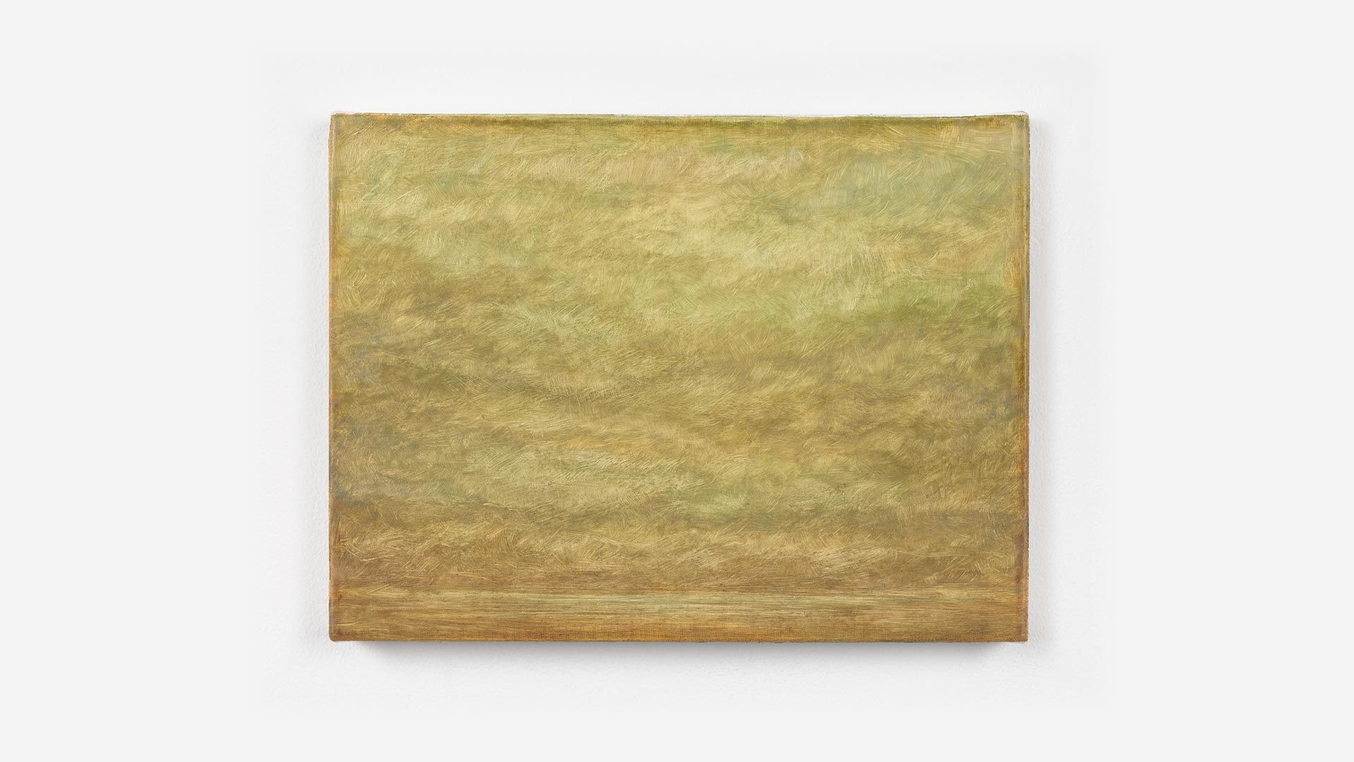 A painting by Lucas Arruda, titled Sem título da série Deserto-Modelo, dated 2017.