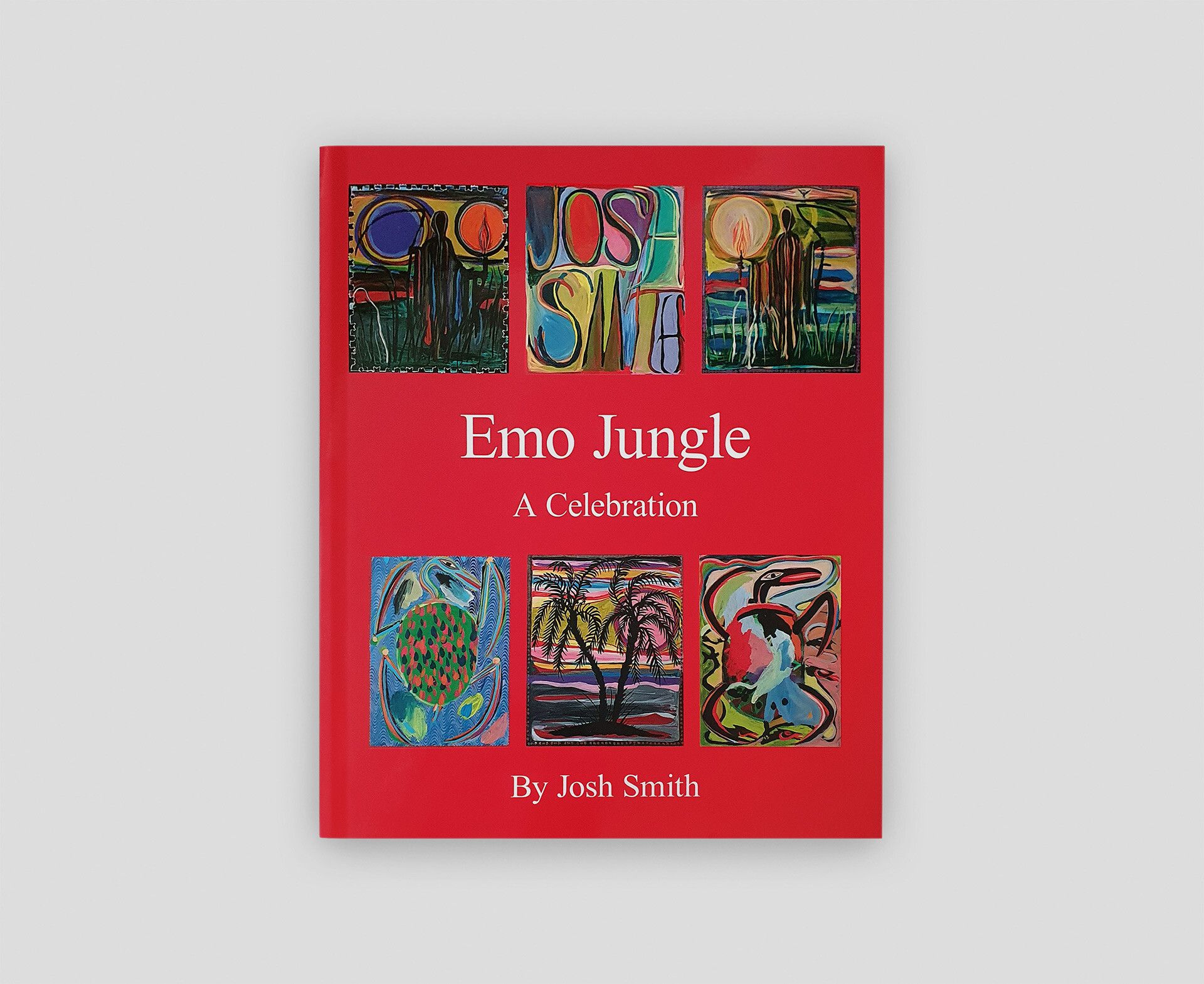 The cover of the book Josh Smith: Emo Jungle, published in 2020.