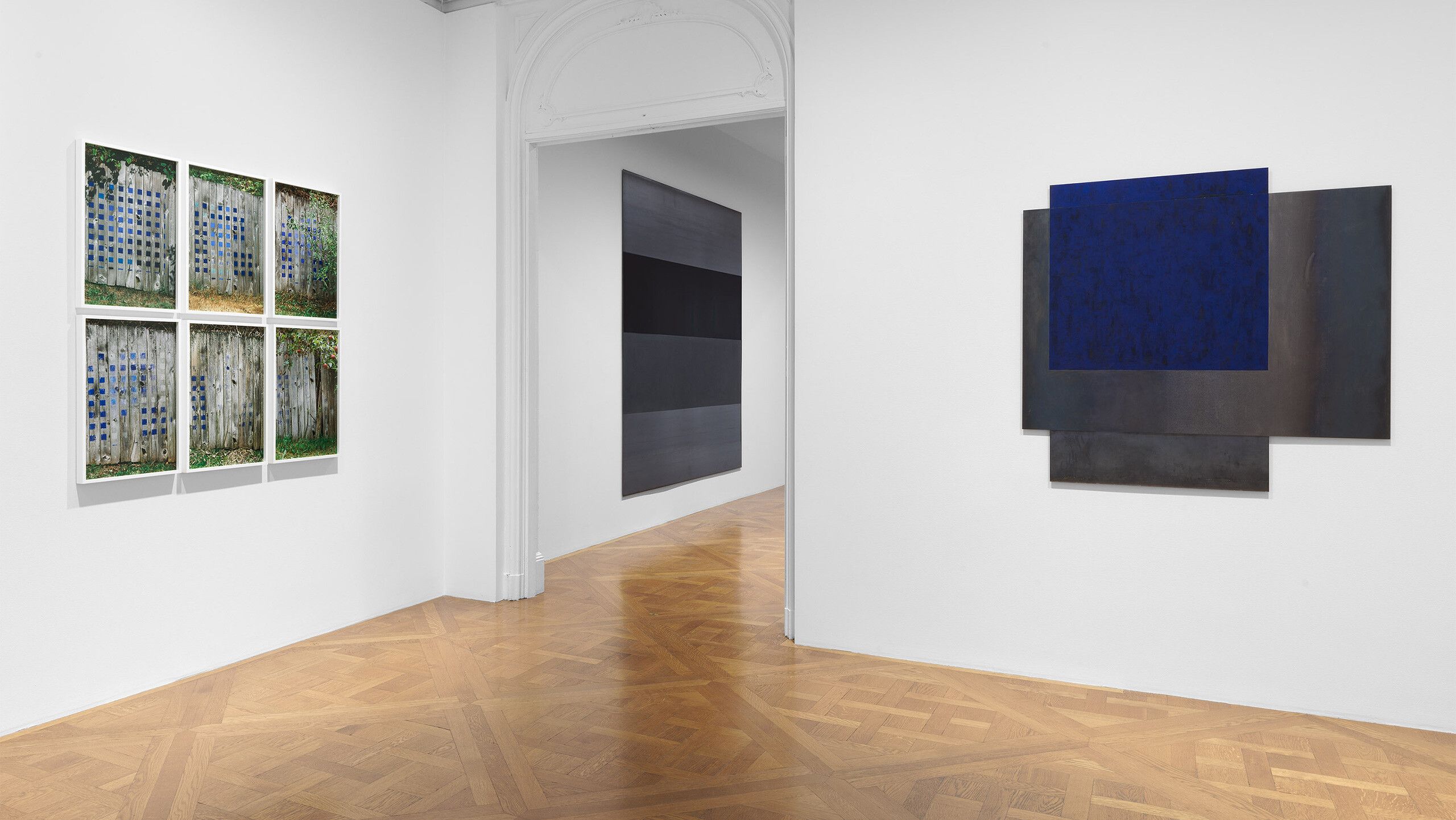 Installation view, Merrill Wagner, David Zwirner, New York, dated 2022