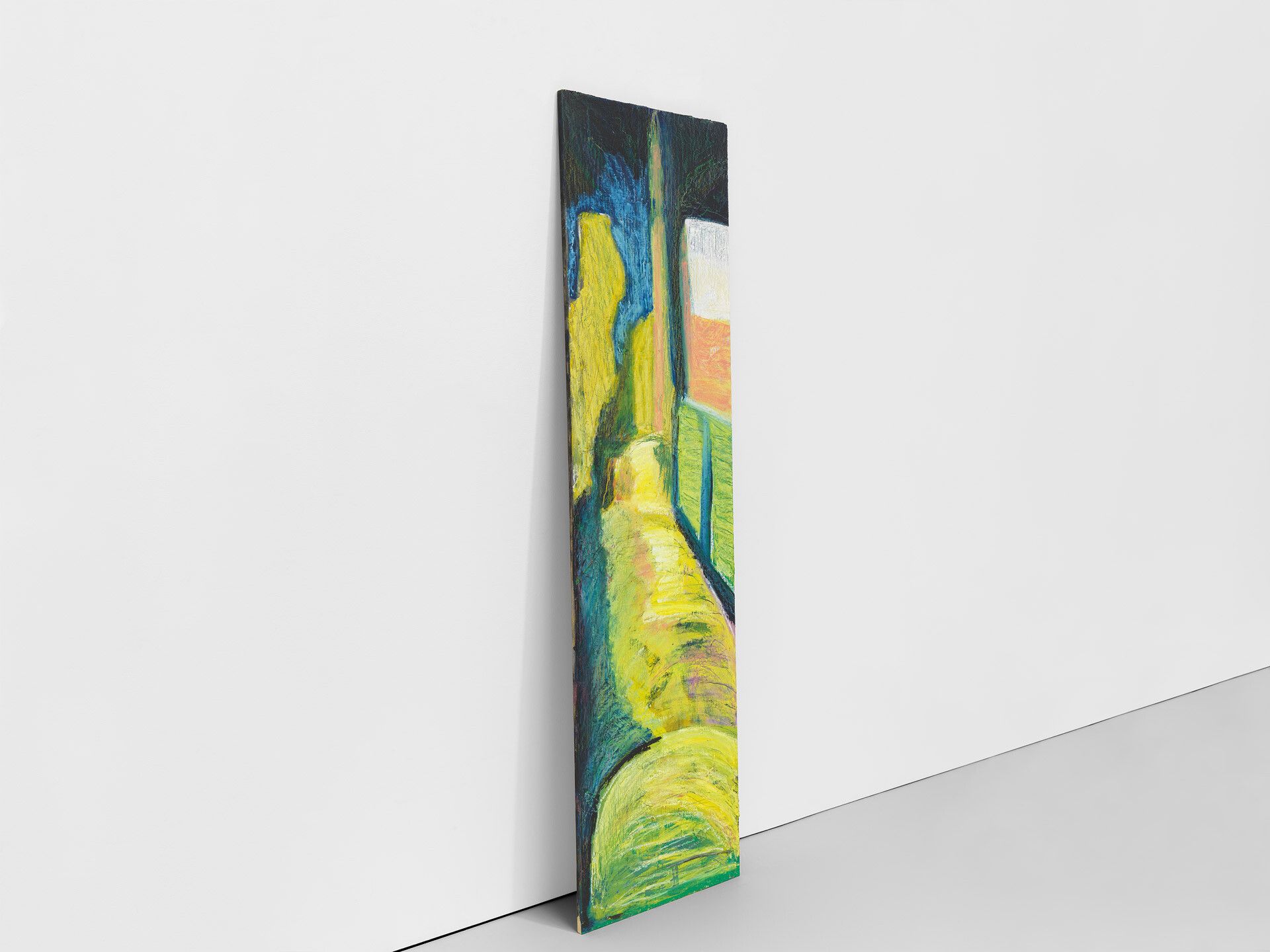 A painting by Ali rossi, titled BPC, dated 2018