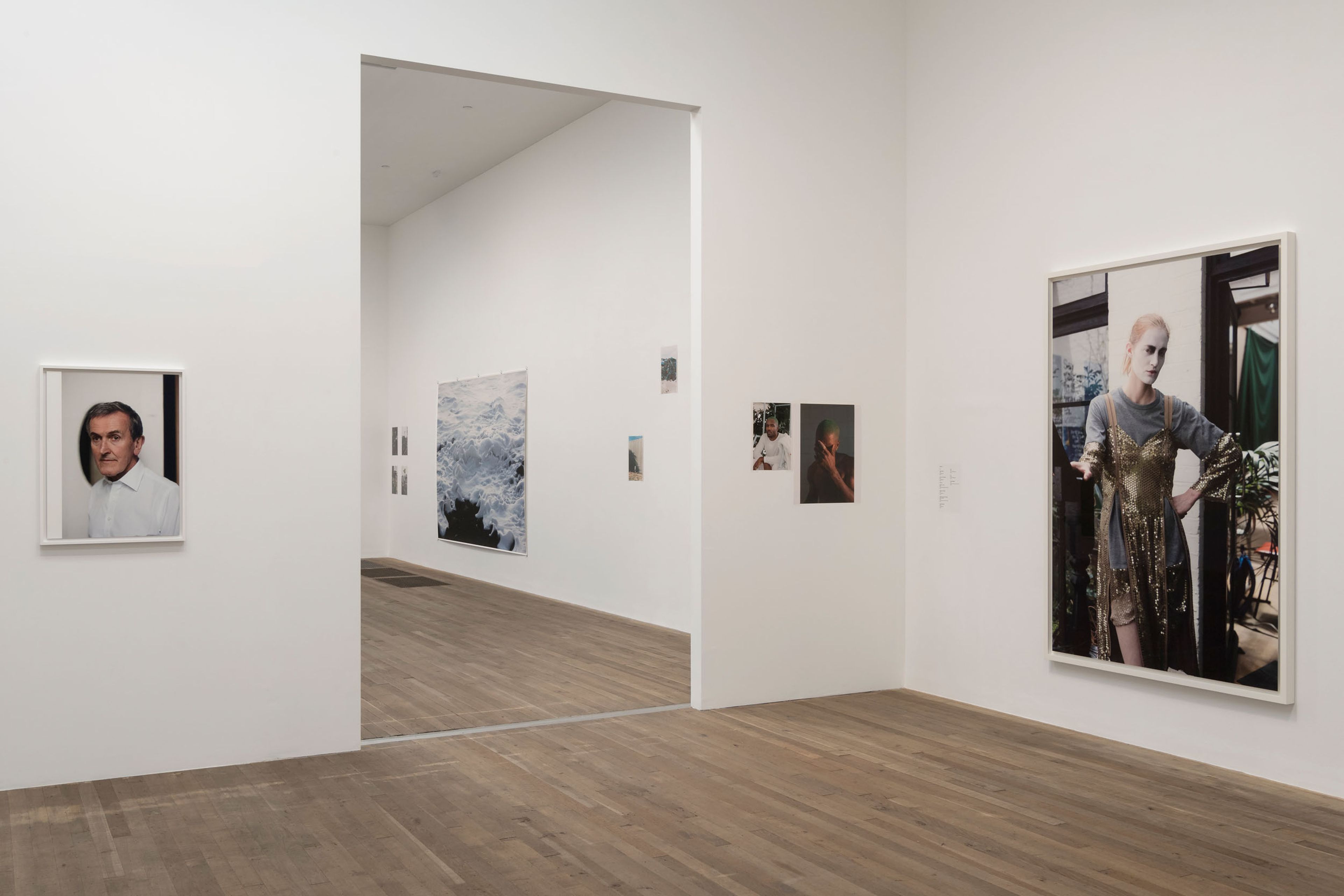 Installation view of the exhibition Wolfgang Tillmans: 2017 at Tate Modern, in London, dated 2017.