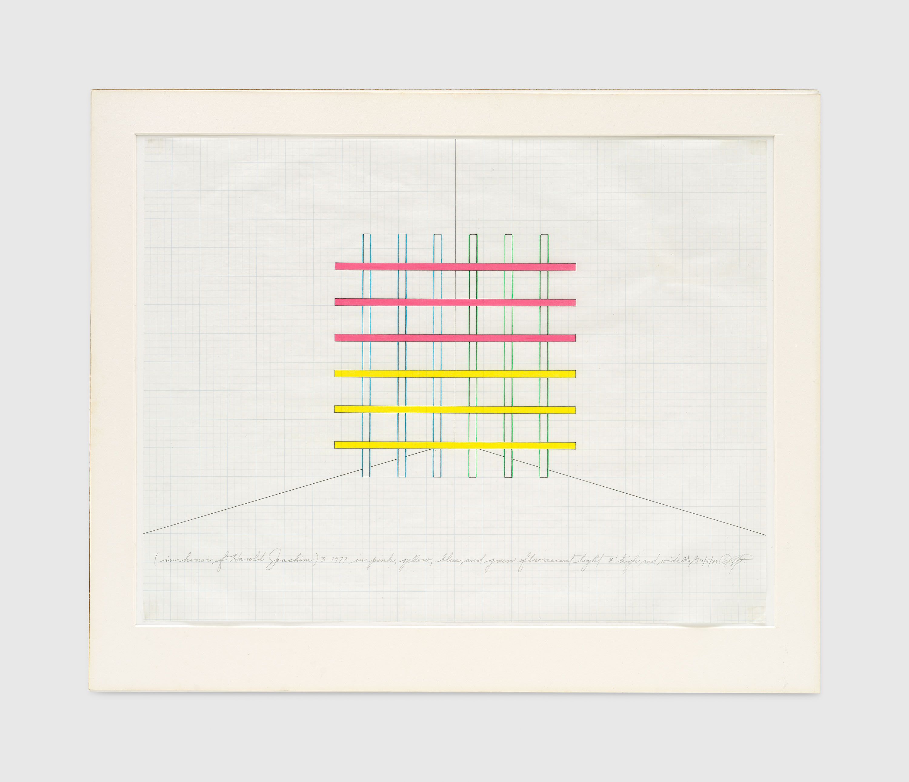 Dan Flavin: Grids | New York: 20th Street | January 15—February 21