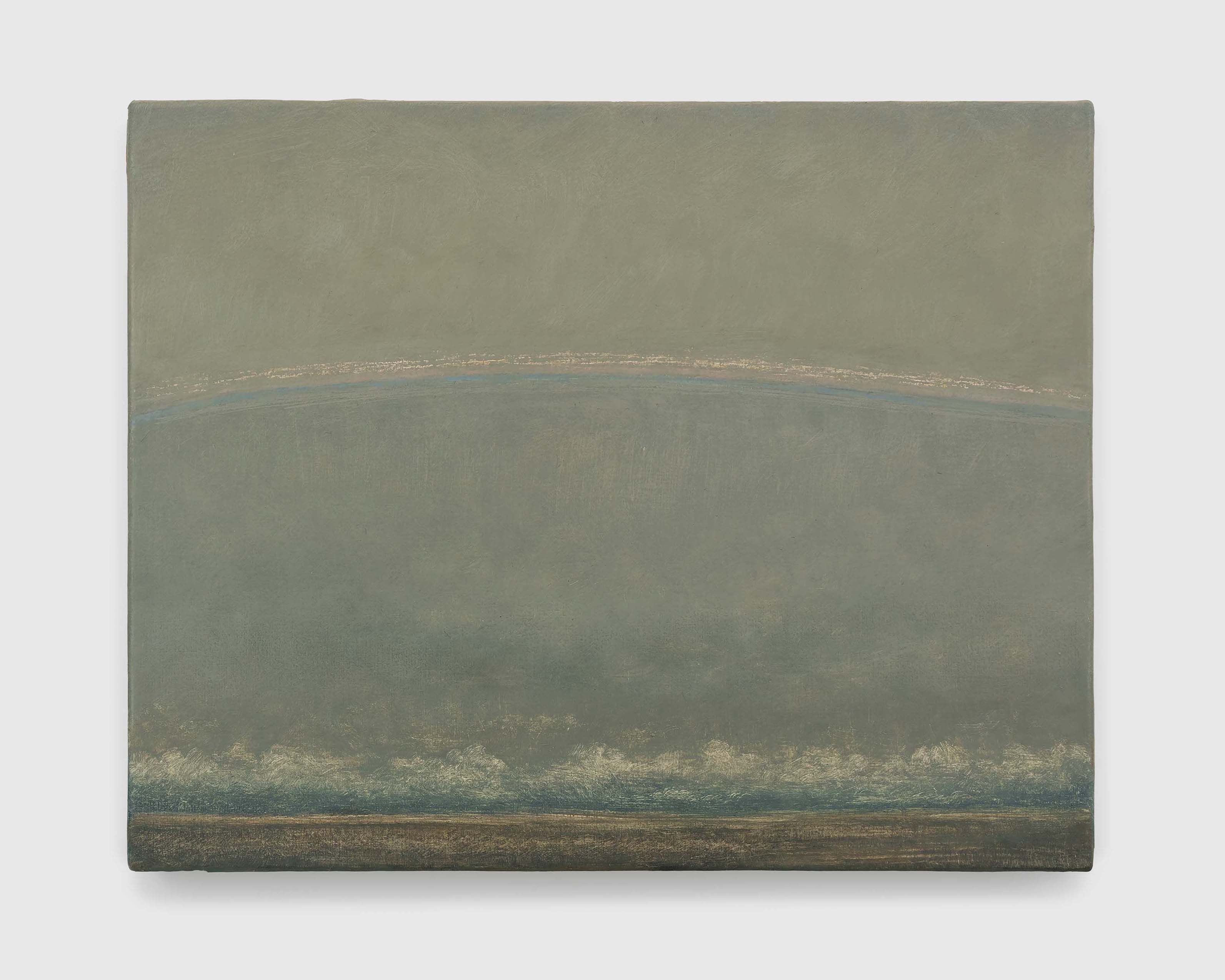 A painting by Lucas Arruda, called Untitled (from the Deserto-Modelo series), dated 2021.