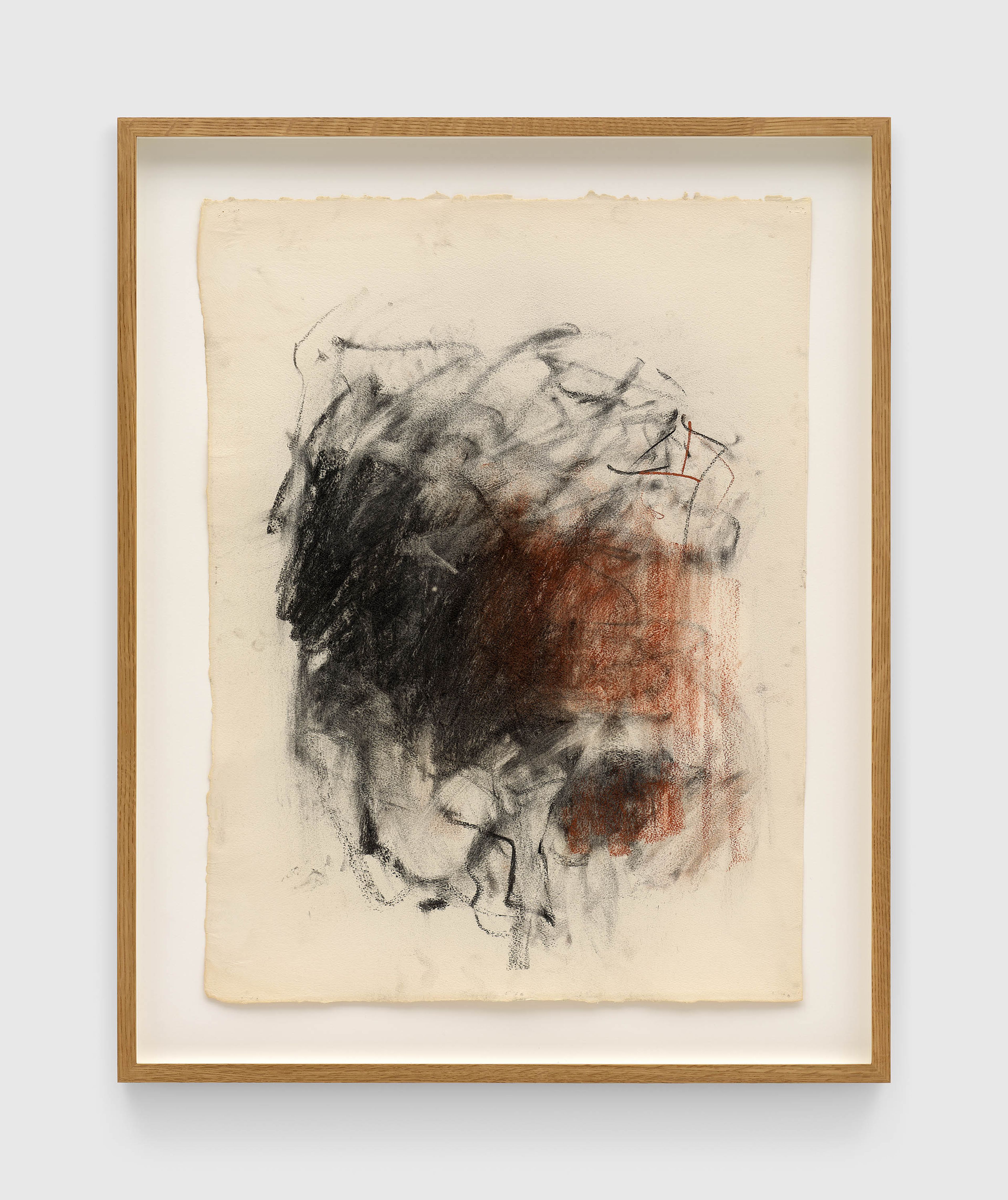 An untitled work on paper by Joan Mitchell, dated circa 1964.