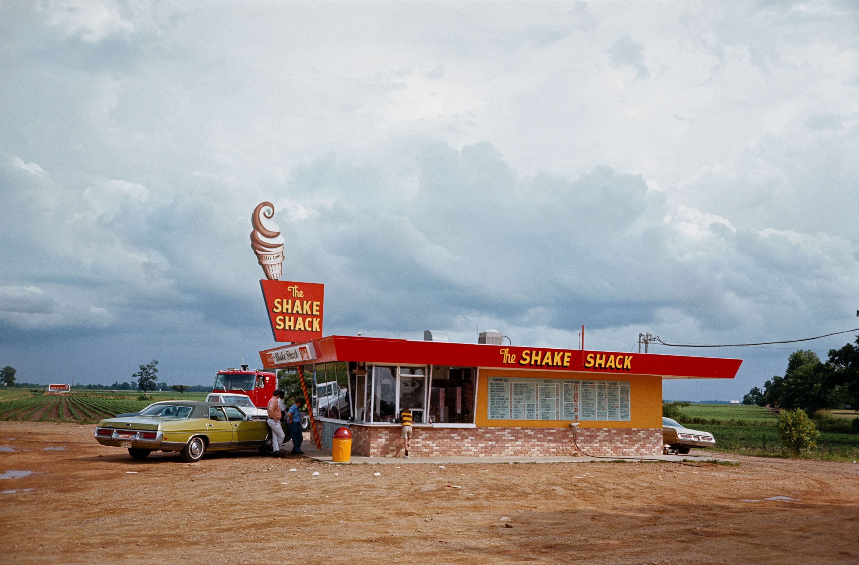 A photograph by William Eggleston, called Untitled, circa 1970 to 1973.