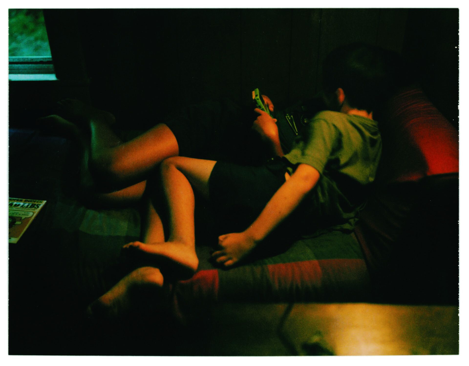 Detail of a photograph by Philip-Lorca diCorcia, titled Detail of¬†Thousand, no date. 