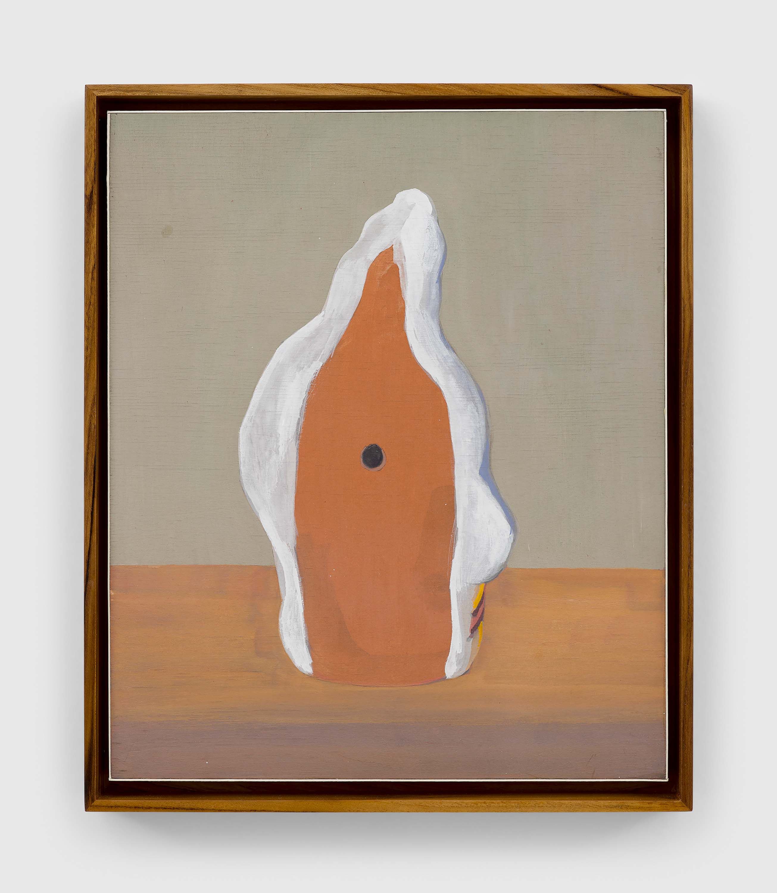 A casein on board painting by Mahesh Baliga, titled Return, dated 2021.