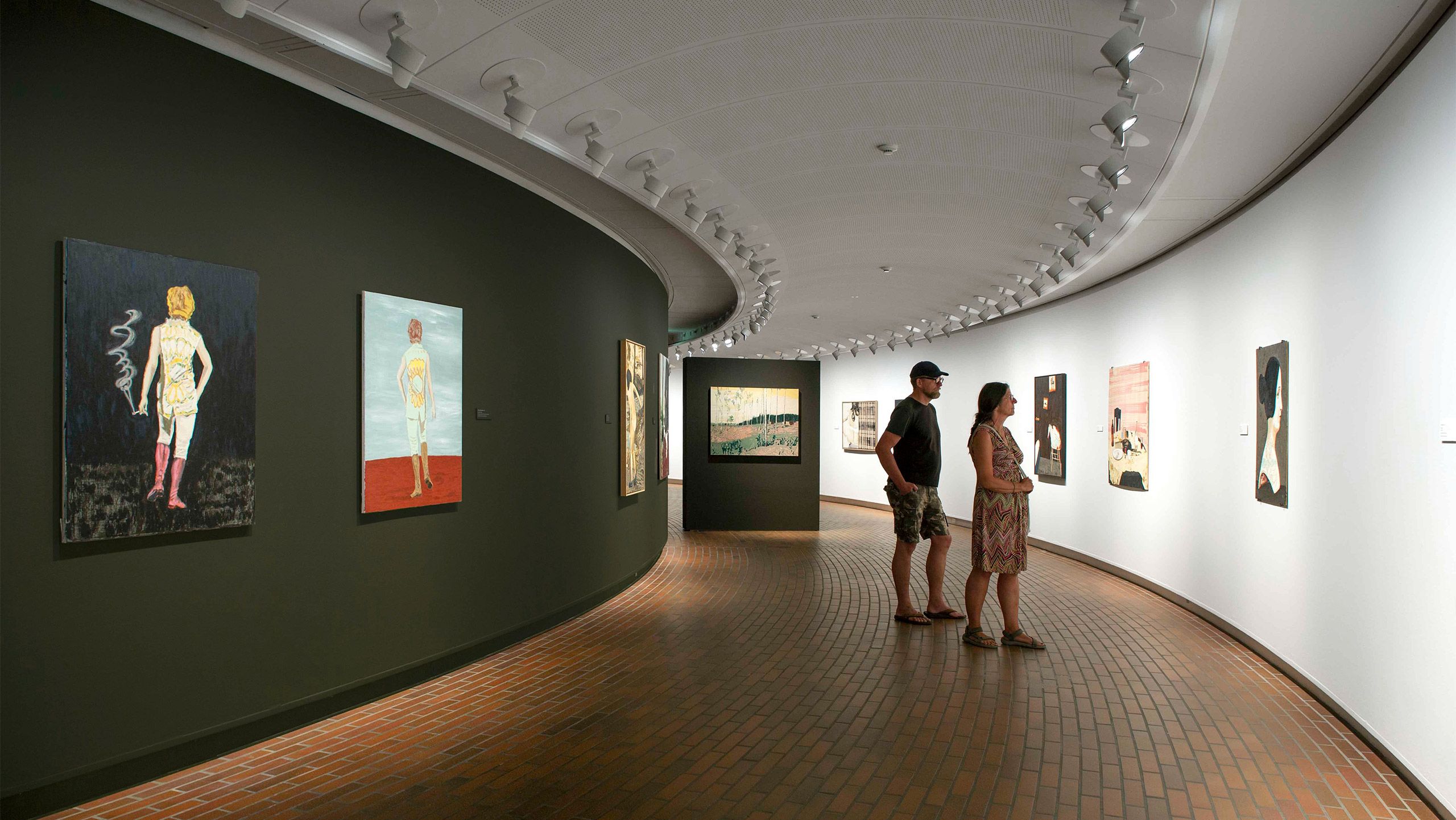 Installation view, Mamma Andersson: Humdrum Days, Louisiana Museum of Modern Art, Humlebæk, Denmark, dated 2021