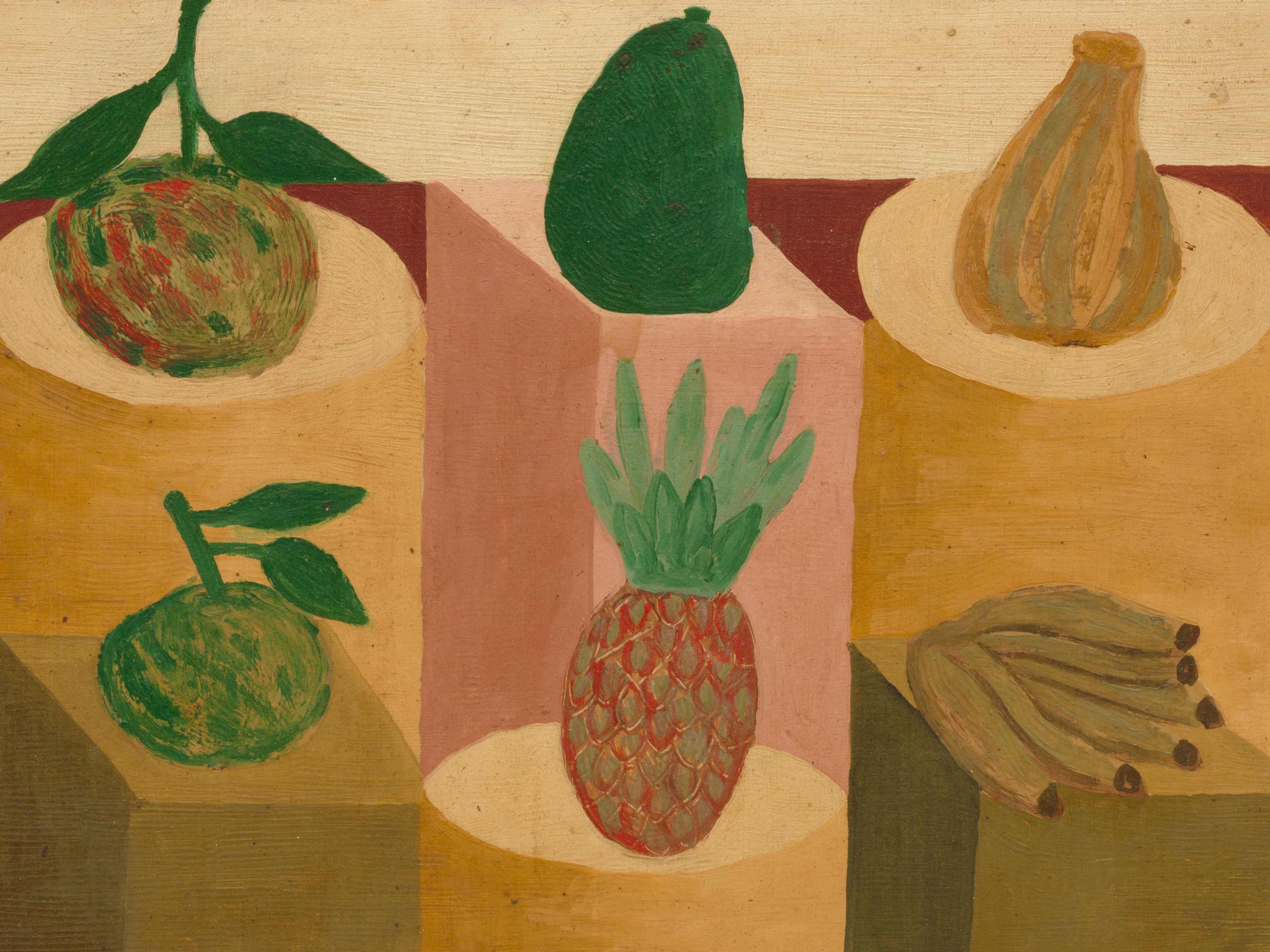 A detail from a painting by Amadeo Luciano Lorenzato, titled Sem título (Untitled), dated 1977.