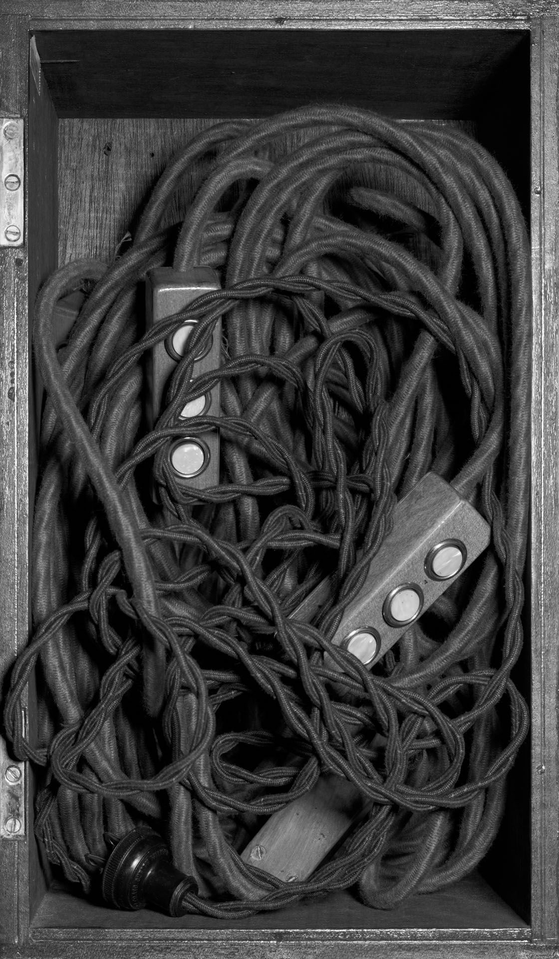 A photograph by Stan Douglas, titled Machine, 1948, dated 2010. 