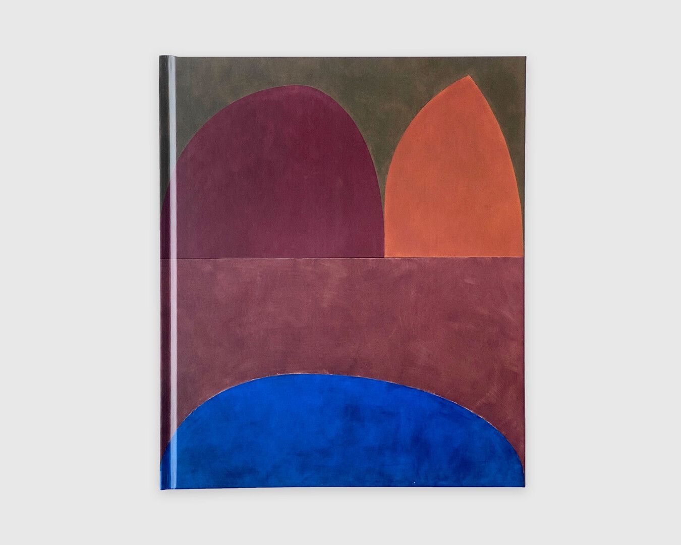 A photo of a book titled Suzan Frecon: oil paintings, published in 2020.
