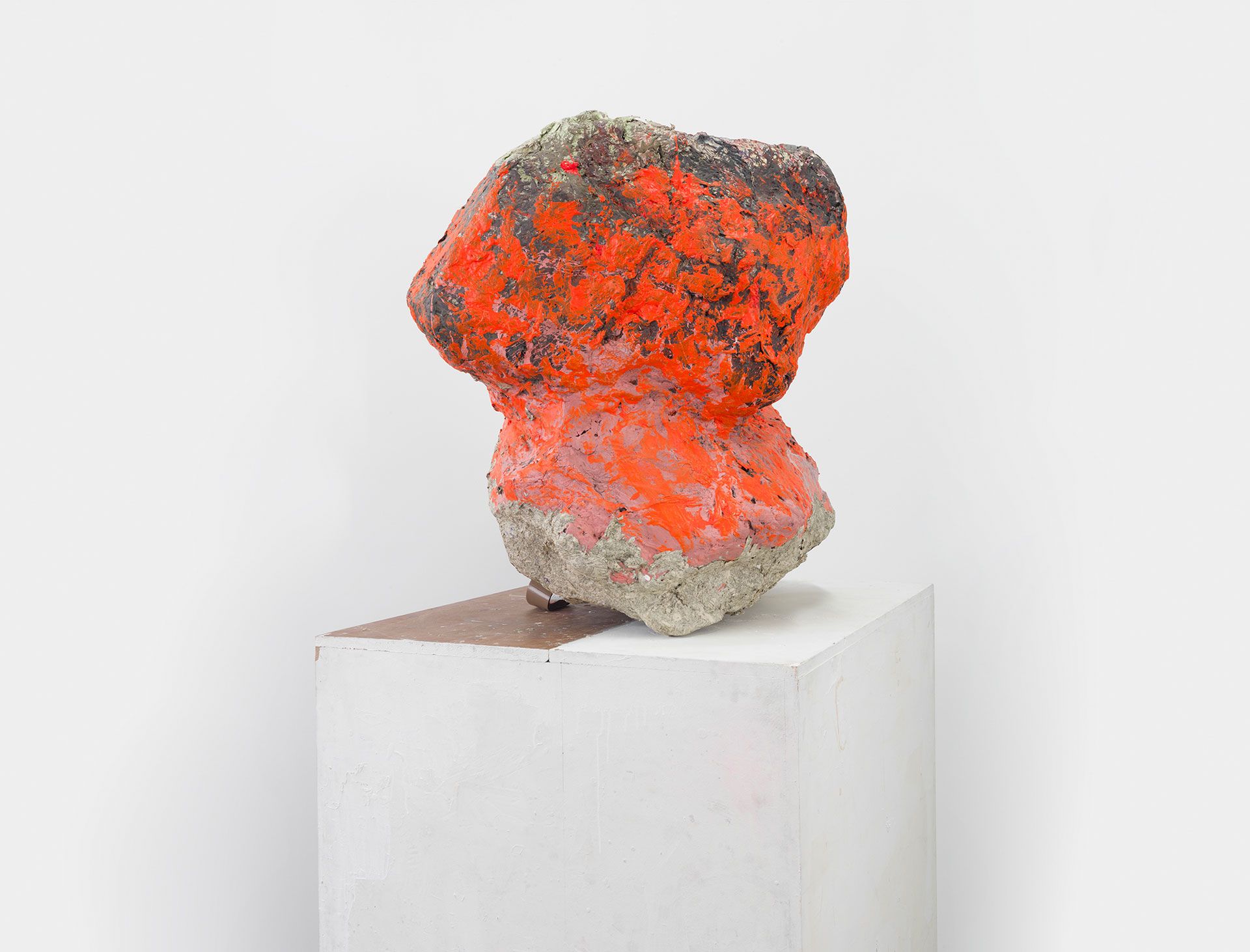 A sculpture by Franz West, titled Pleonasme, translated as Pleonasm, dated 1999.