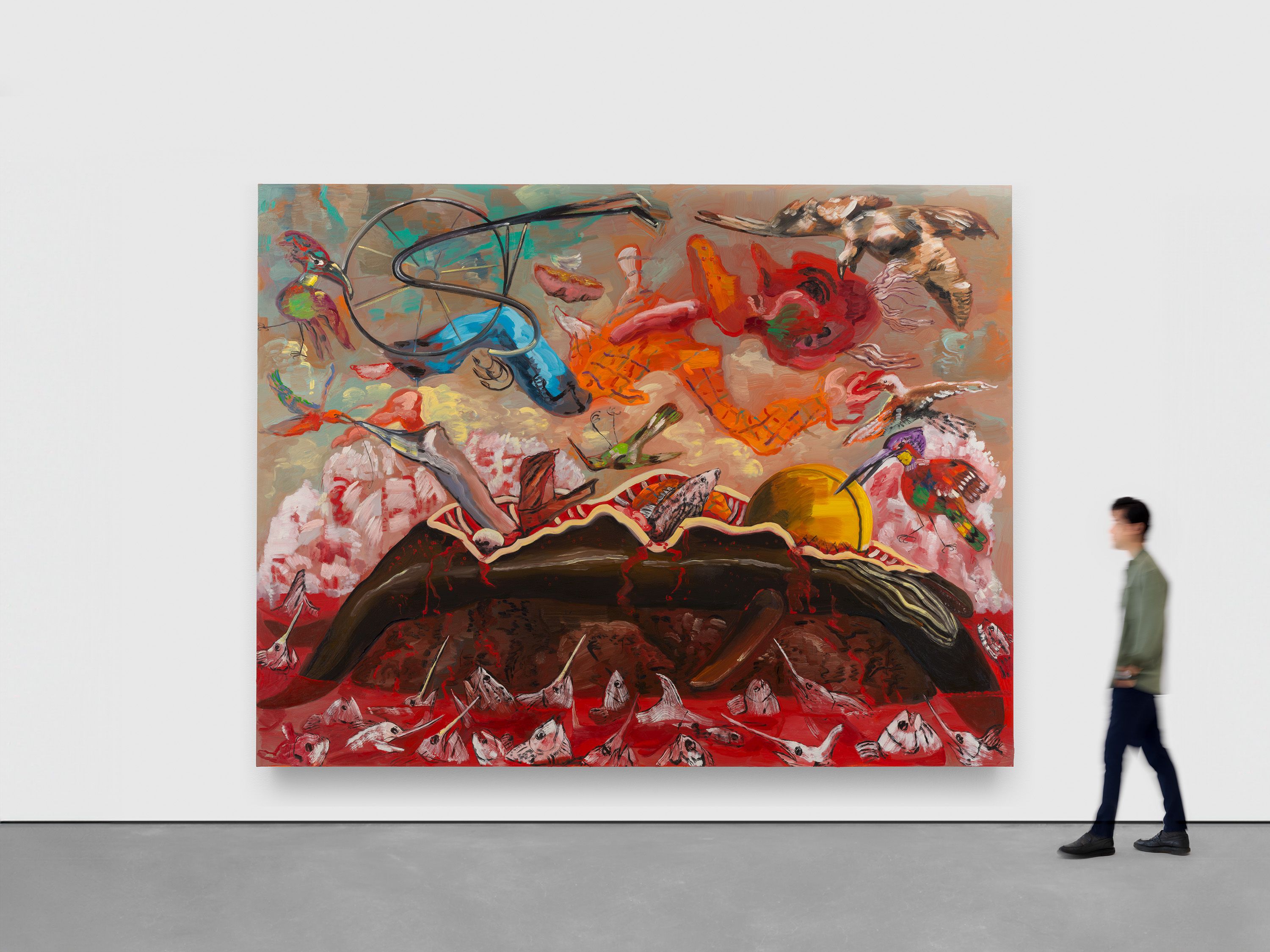 Dana Schutz: The Whale, 2024 | David Zwirner