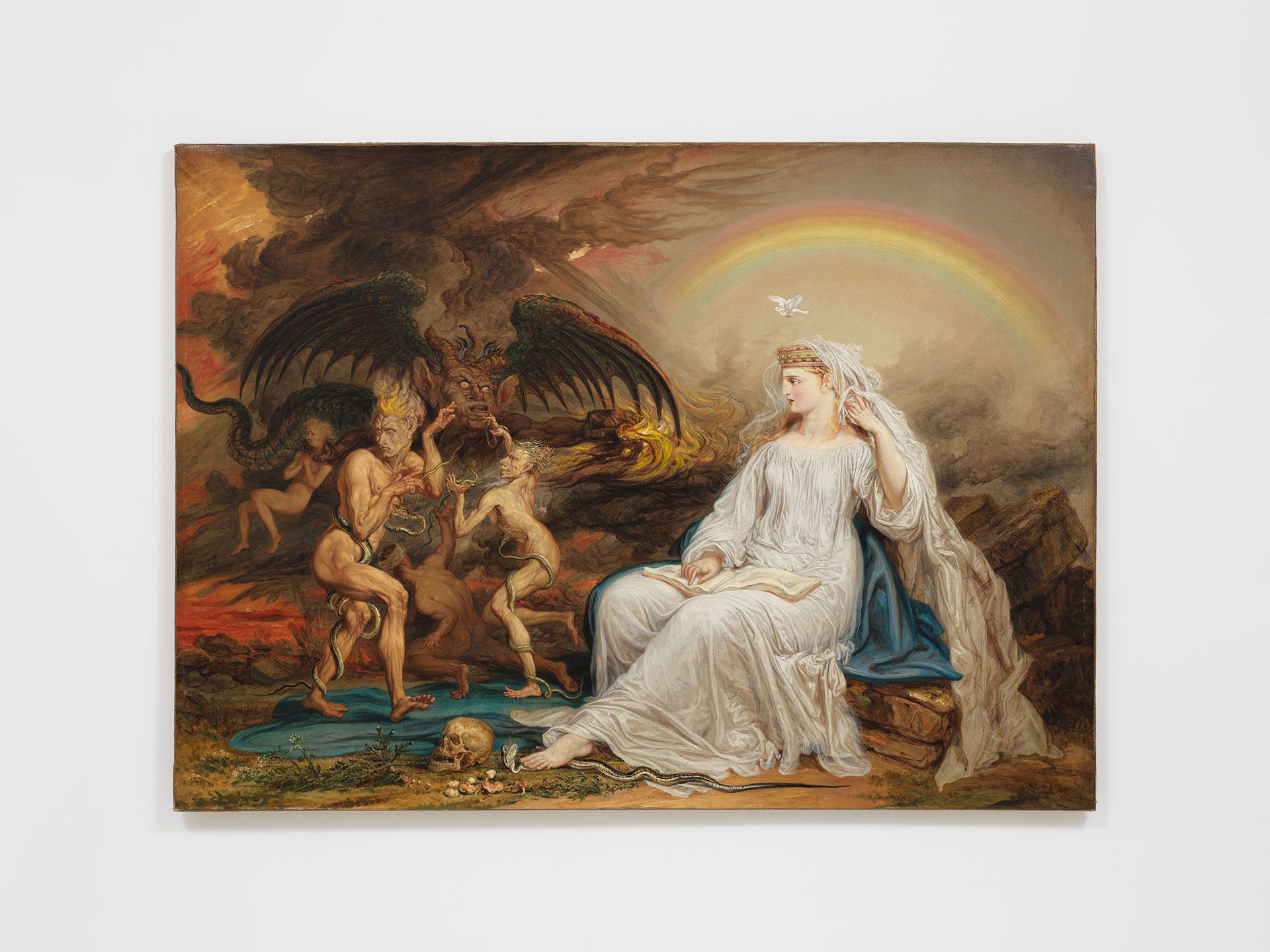 A painting by James Ward, titled Ignorance, Envy, and Jealousy, dated 1837.