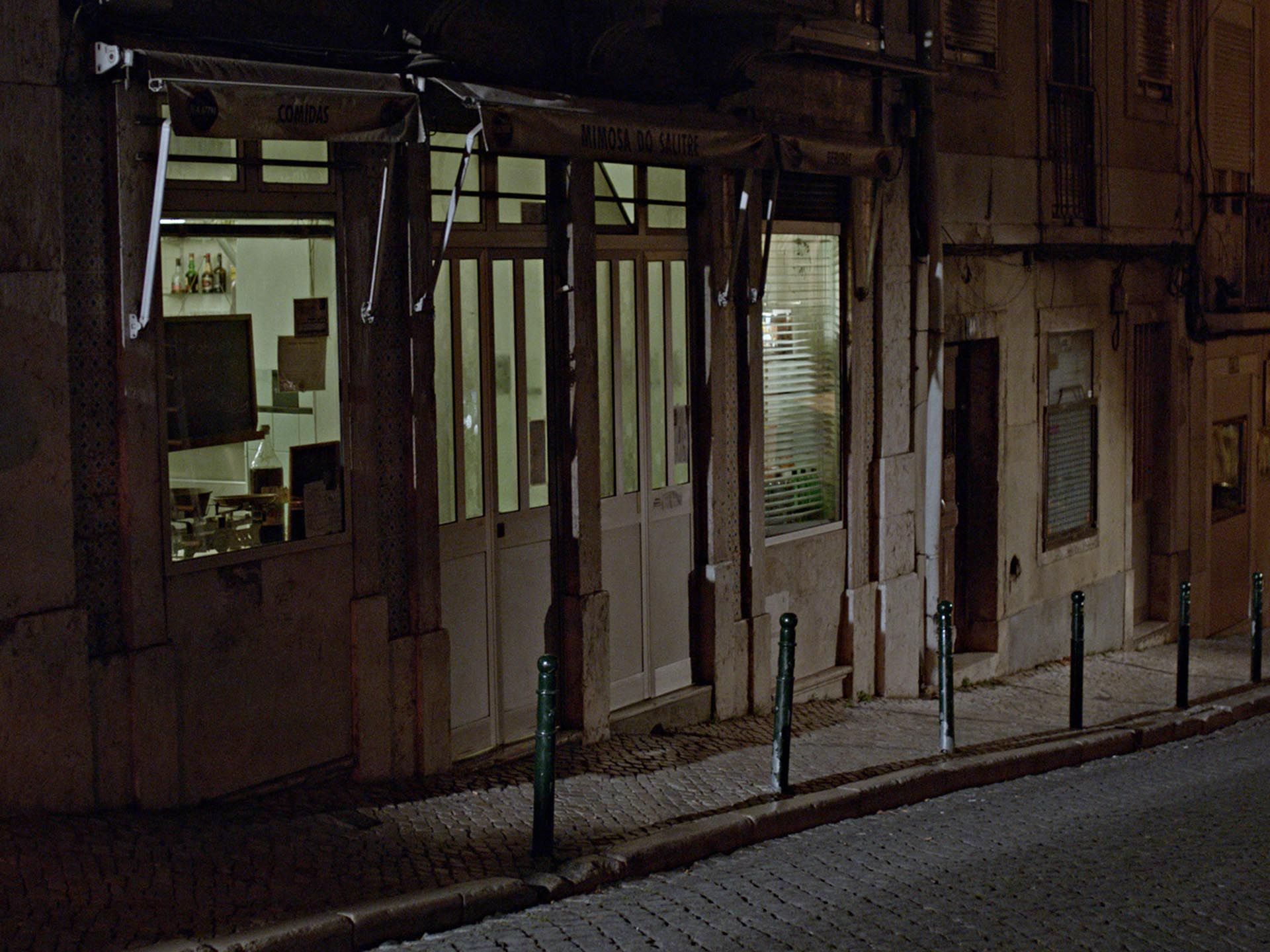 A still from a film by Stan Douglas, titled The Secret Agent, dated 2015.