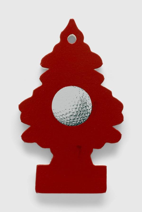 Nate Lowman — Tree Ball (Tile Red and Hydra Grey)