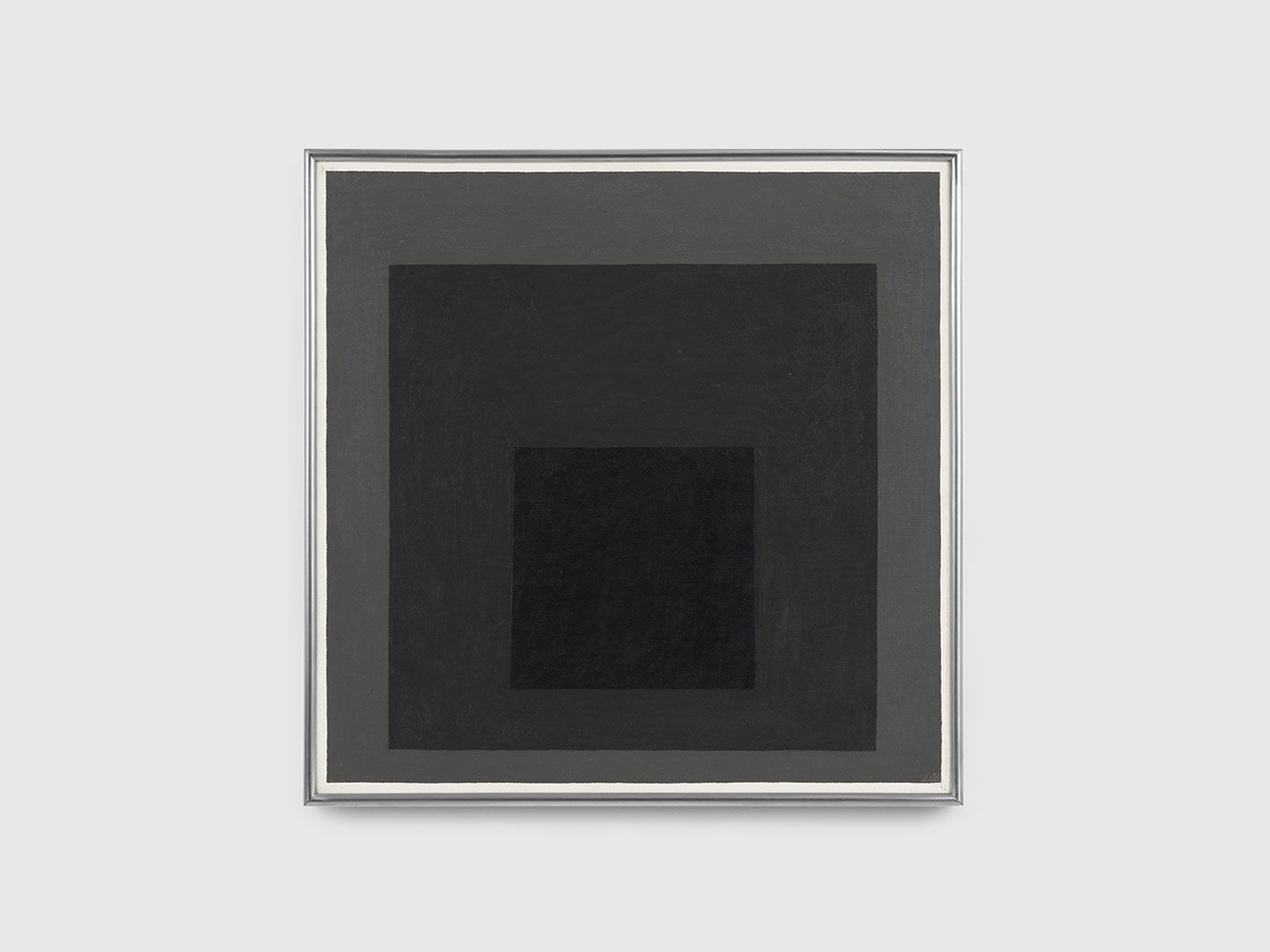 A painting by Josef Albers, titled Study for Homage to the Square: Late Exchange, dated 1964.