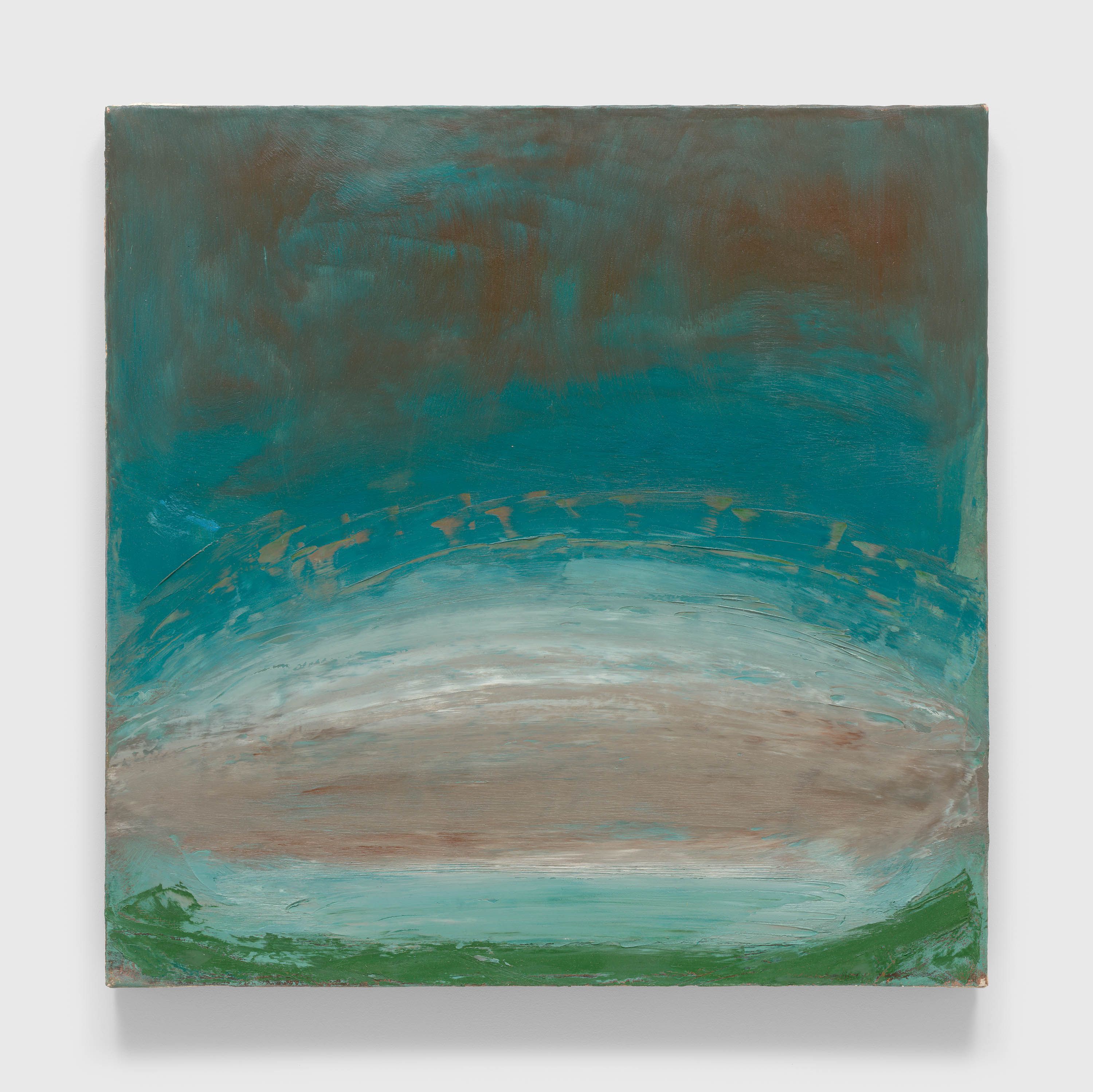 A mixed media artwork by Jesse Murry, titled Untitled (Rising Abyss Study), dated 1992.