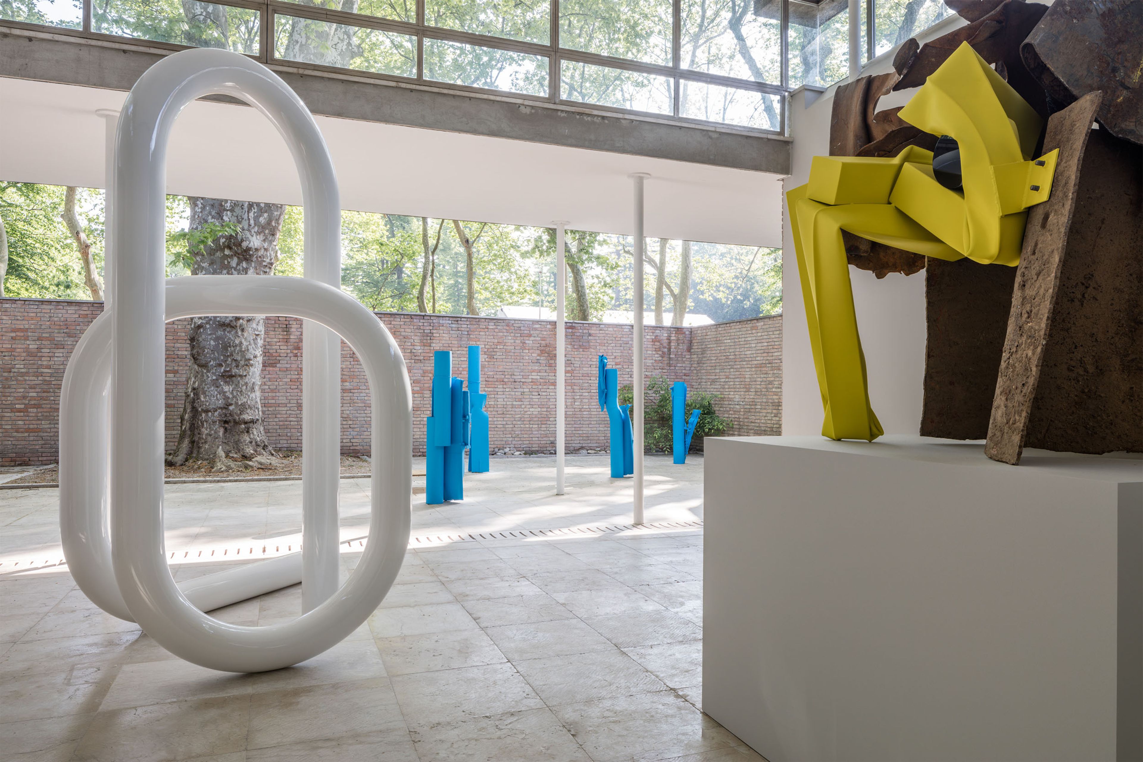 Installation view of the exhibition¬†Women of Venice¬†at the Swiss Pavilion, at the 57th Venice Biennale in Italy, dated 2017.