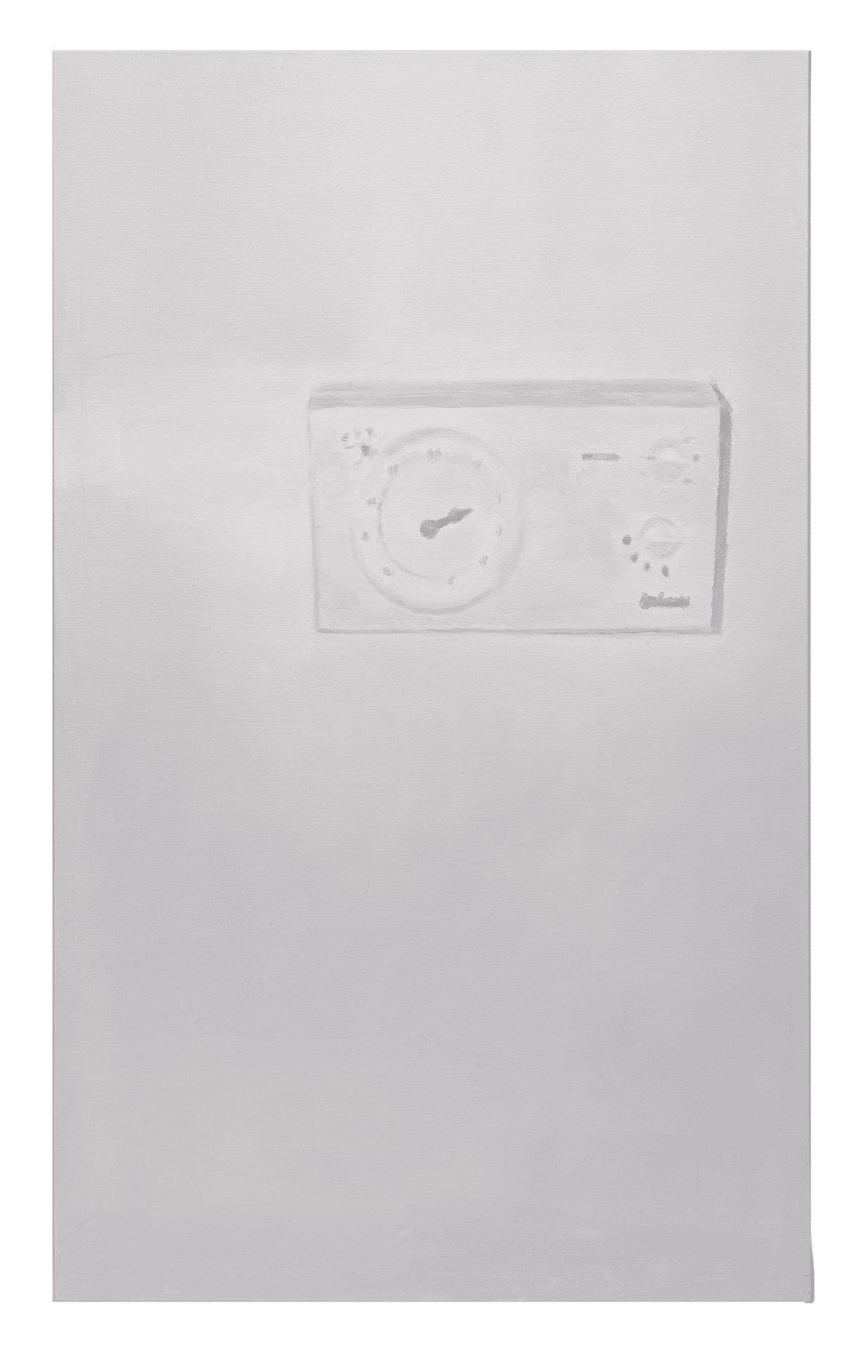 A painting by Luc Tuymans, titled Timer, dated 2005.
