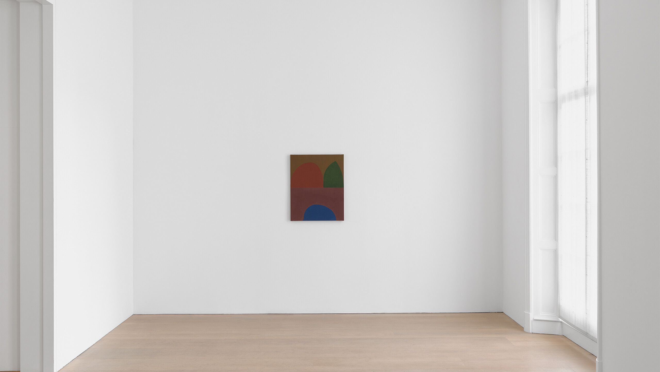 An Installation view, Suzan Frecon: recent paintings, oil and water, David Zwirner, London, dated 2022