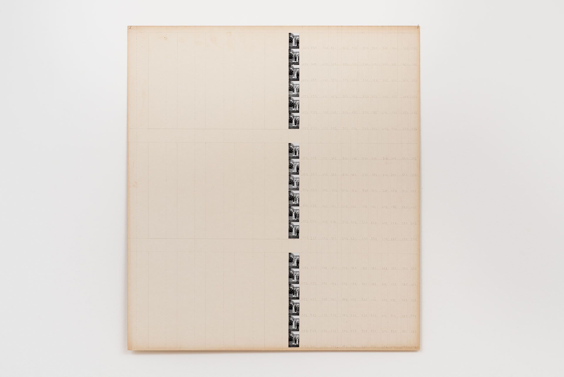 A group of black and white photographs by Guy Mees titled Portretten (Portraits), dated 1970