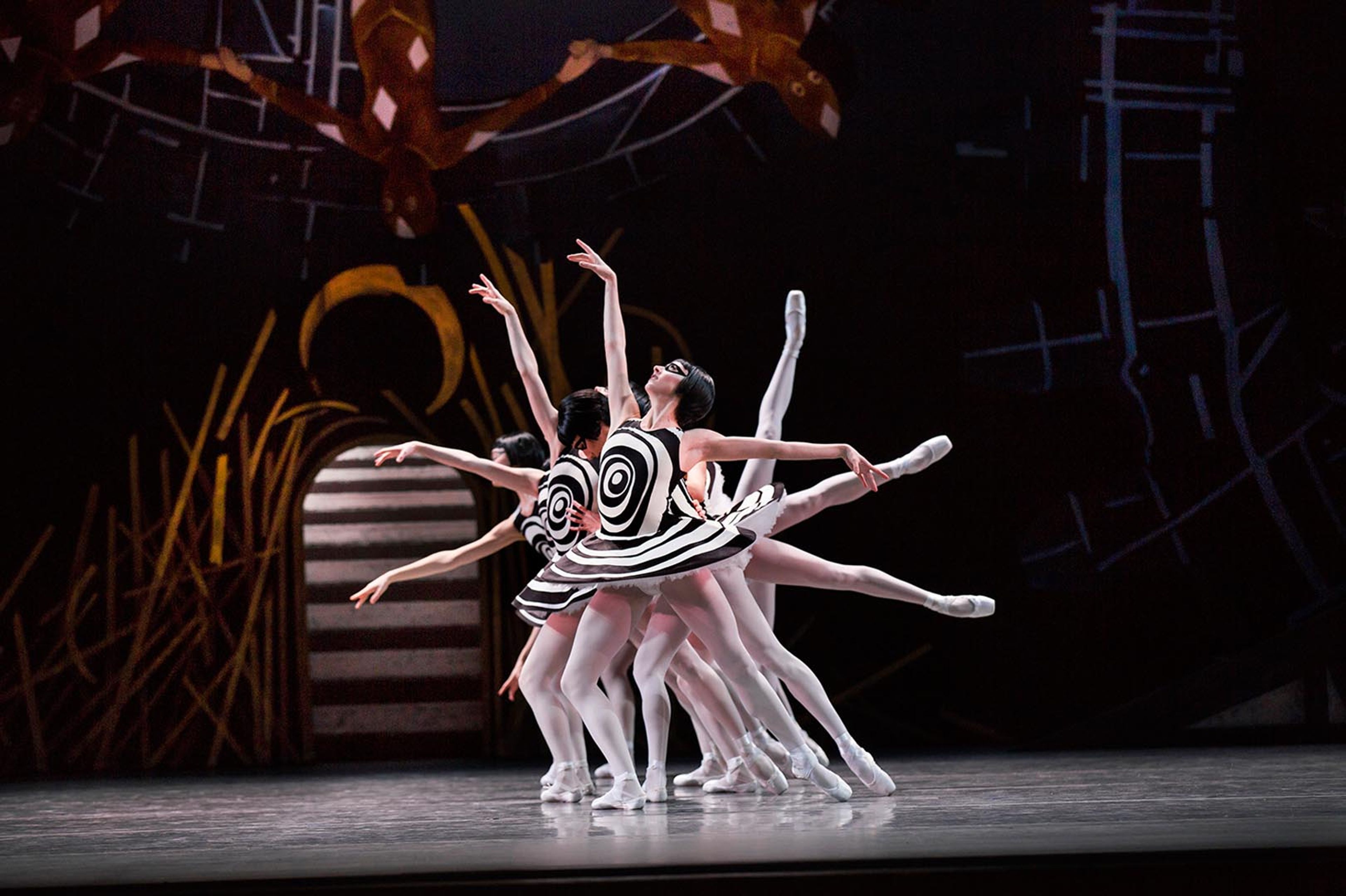 New York City Ballet dancers on stage performing "The Most Incredible Thing" dated 2016.