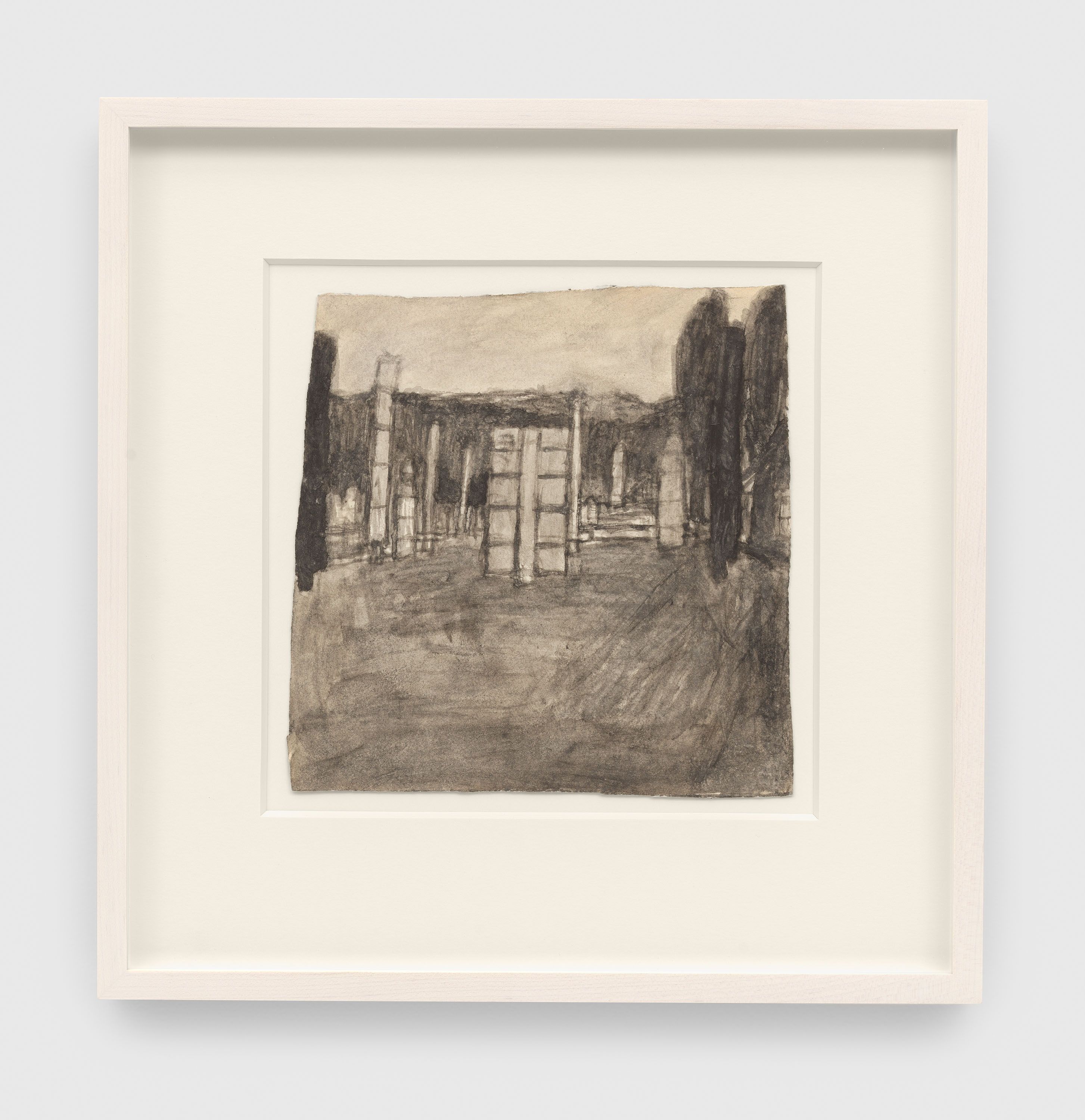An untitled drawing by James Castle, undated.