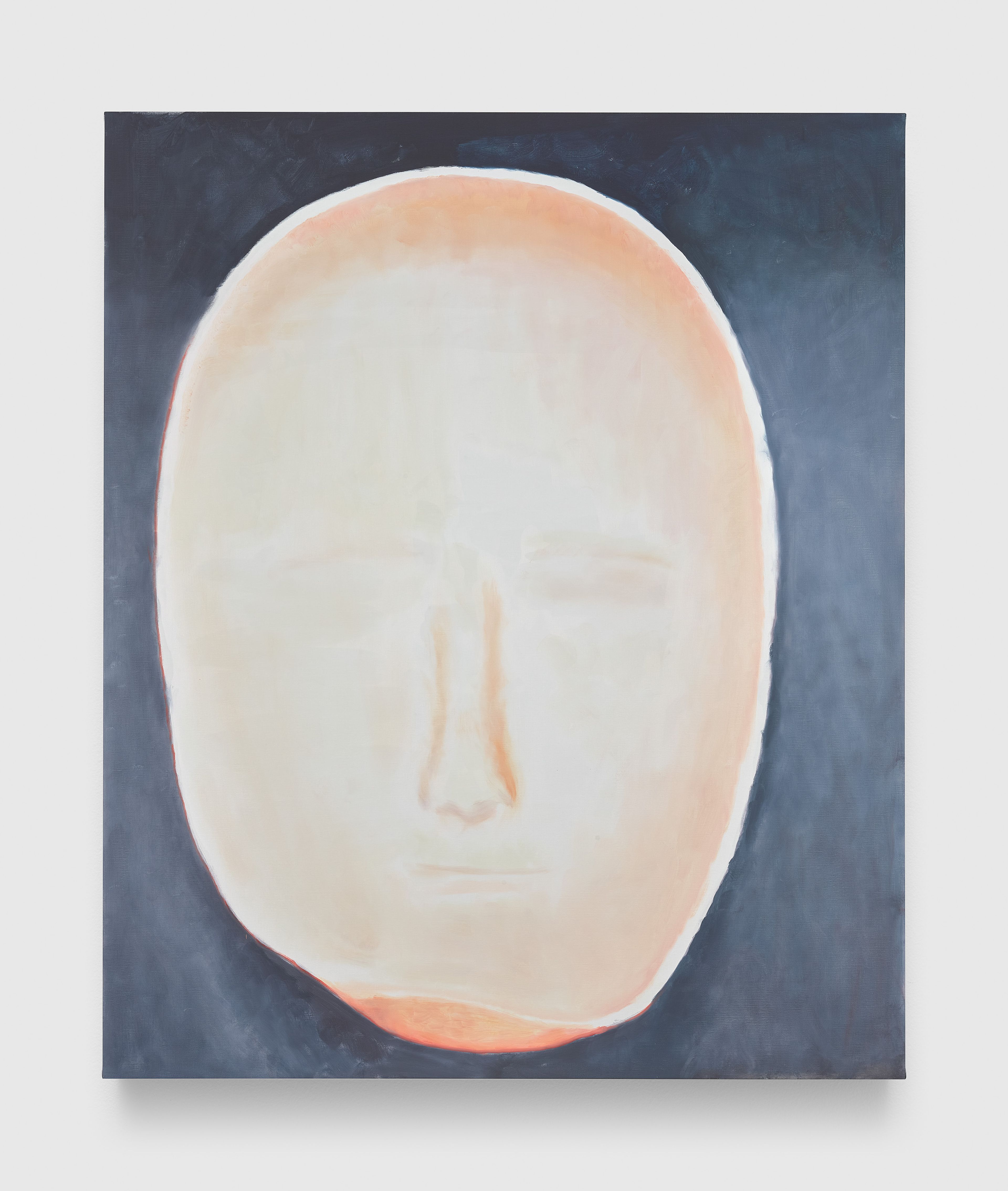 A painting by Luc Tuymans, titled Hollow, dated 2025.