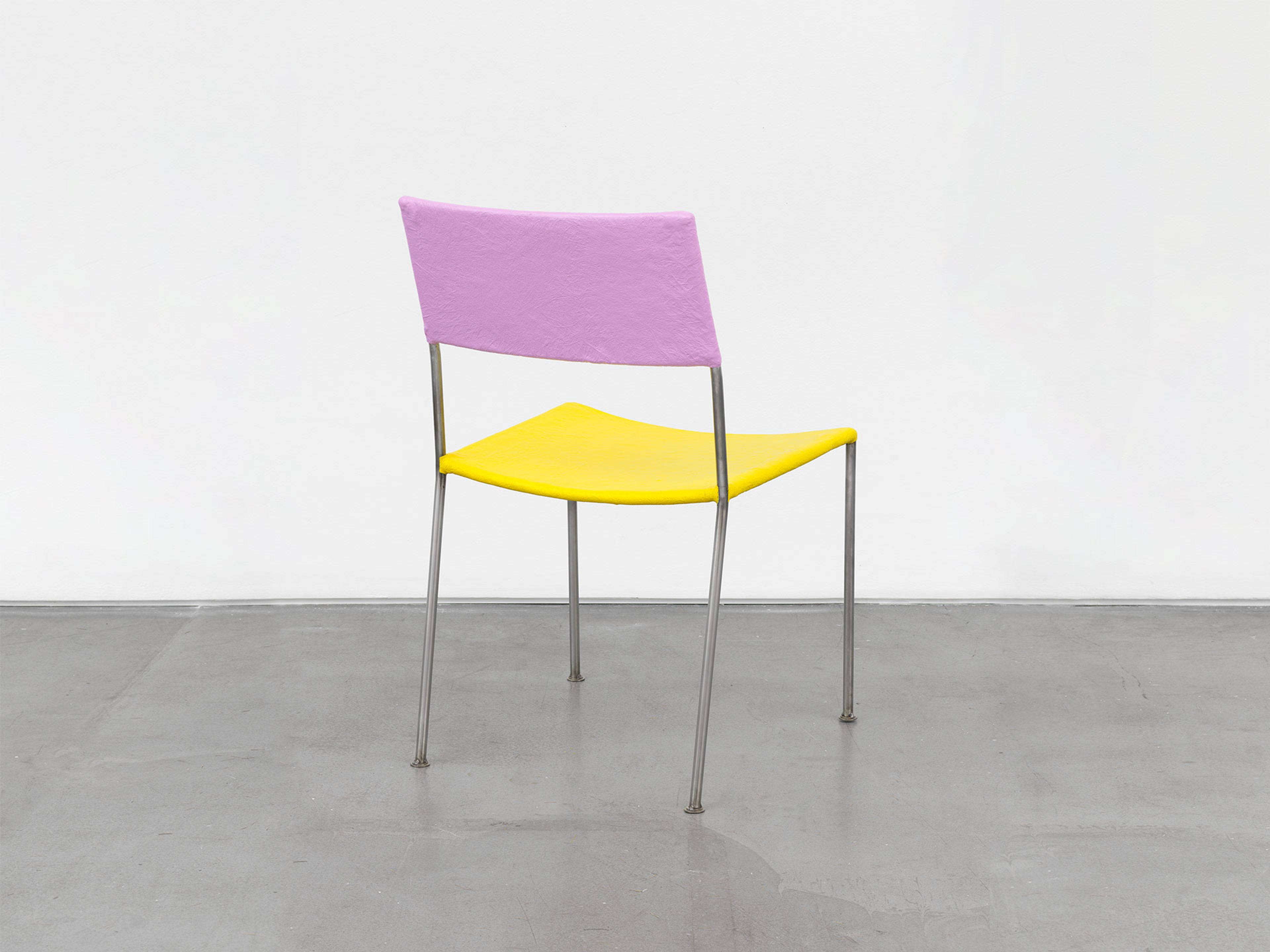 A furniture work by Franz West, titled K√ºnstlerstuhl (Artist's Chair), dated 2006/2015