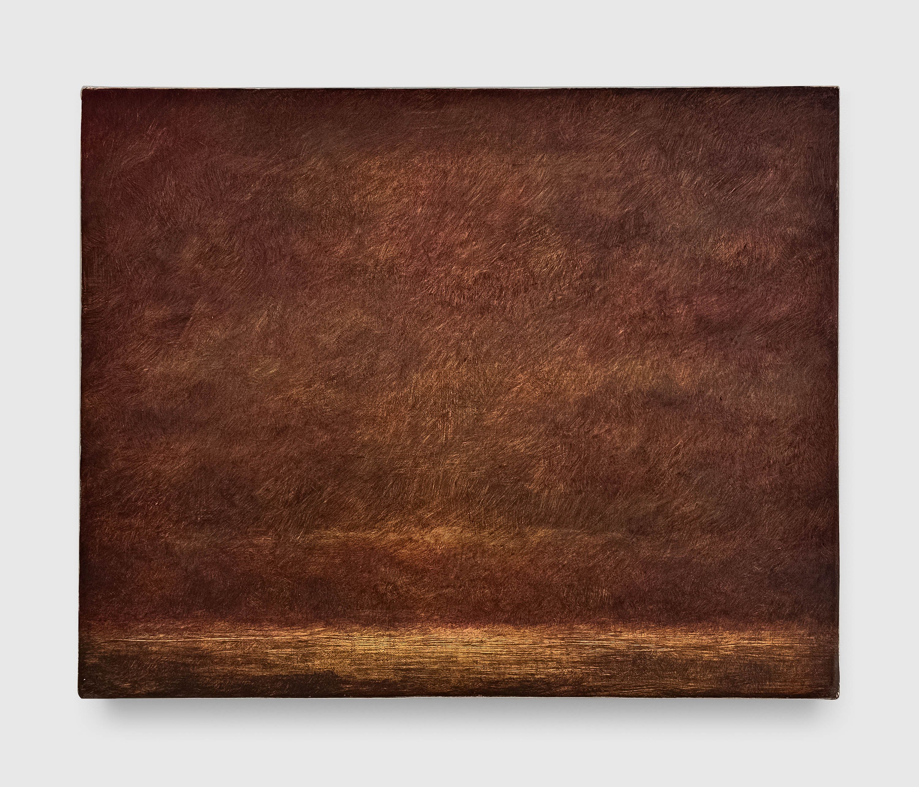 A painting by Lucas Arruda, called Untitled (from the Deserto-Modelo series), dated 2018.