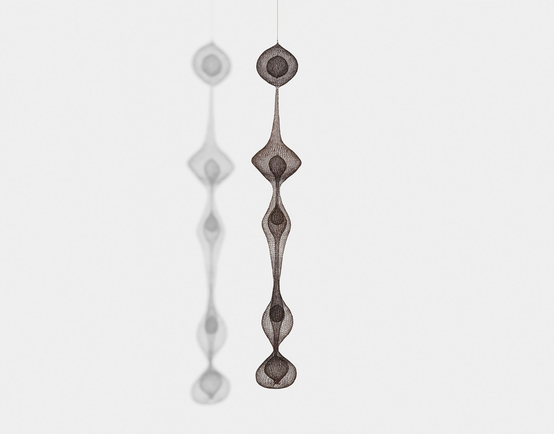 An untitled sculpture by Ruth Asawa, dated 1951.