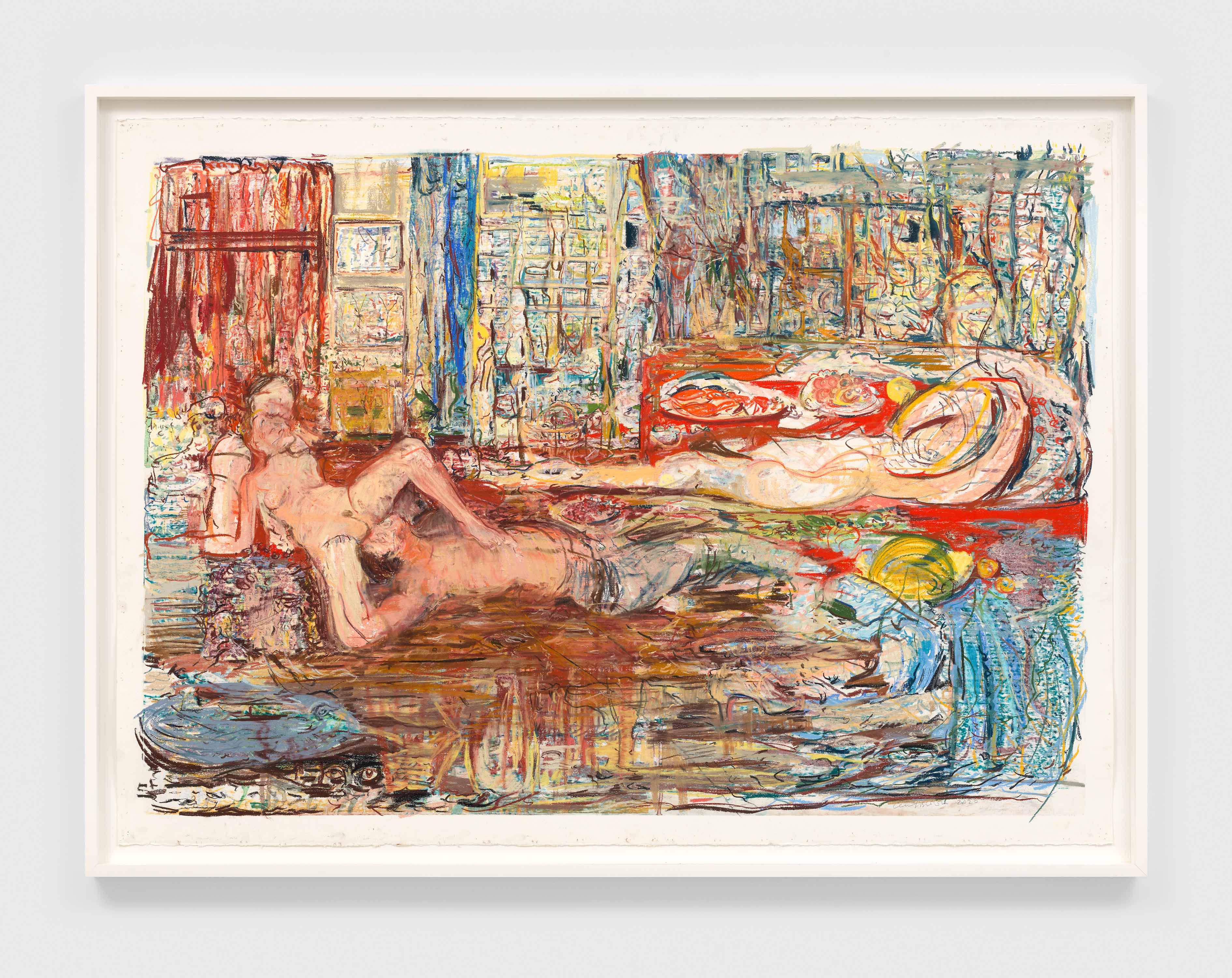 A mixed media artwork by Cecily Brown, titled Picture This 2, dated 2020.