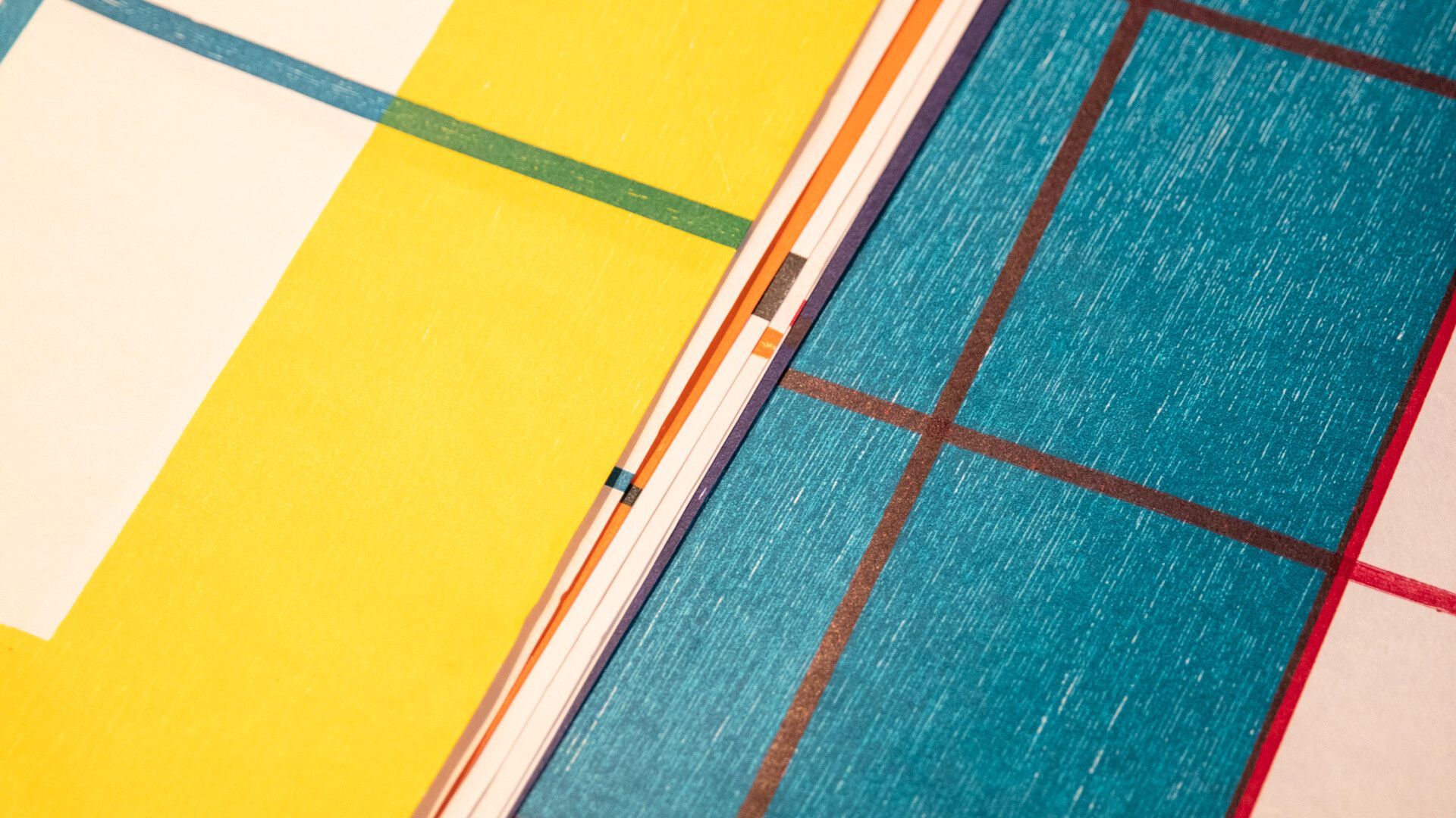 A detail of the work Donald Judd, Untitled 1992-1993/2020 in progress, dated 2020