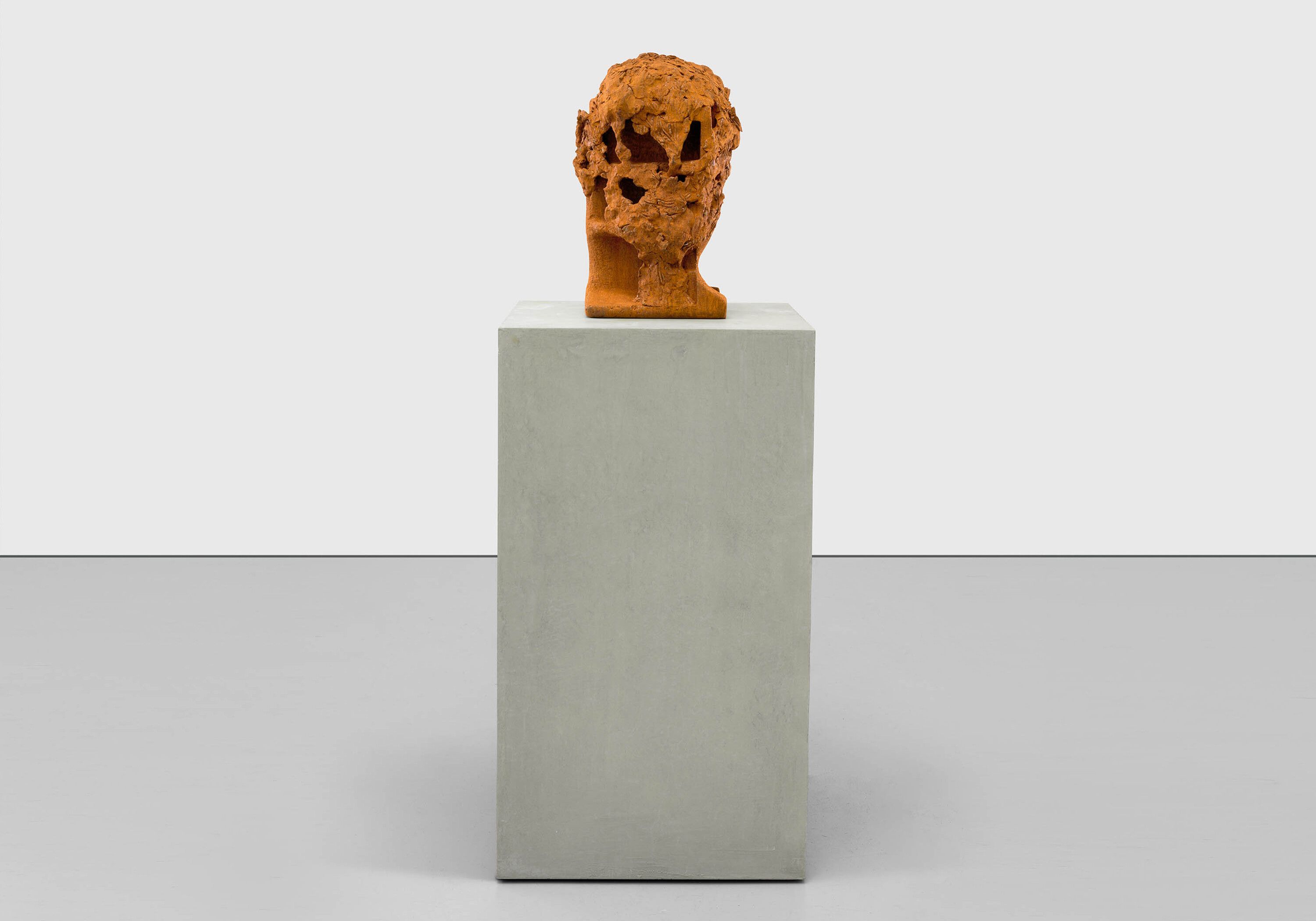 A sculpture by Huma Bhabha, titled The Other Side, dated 2024.