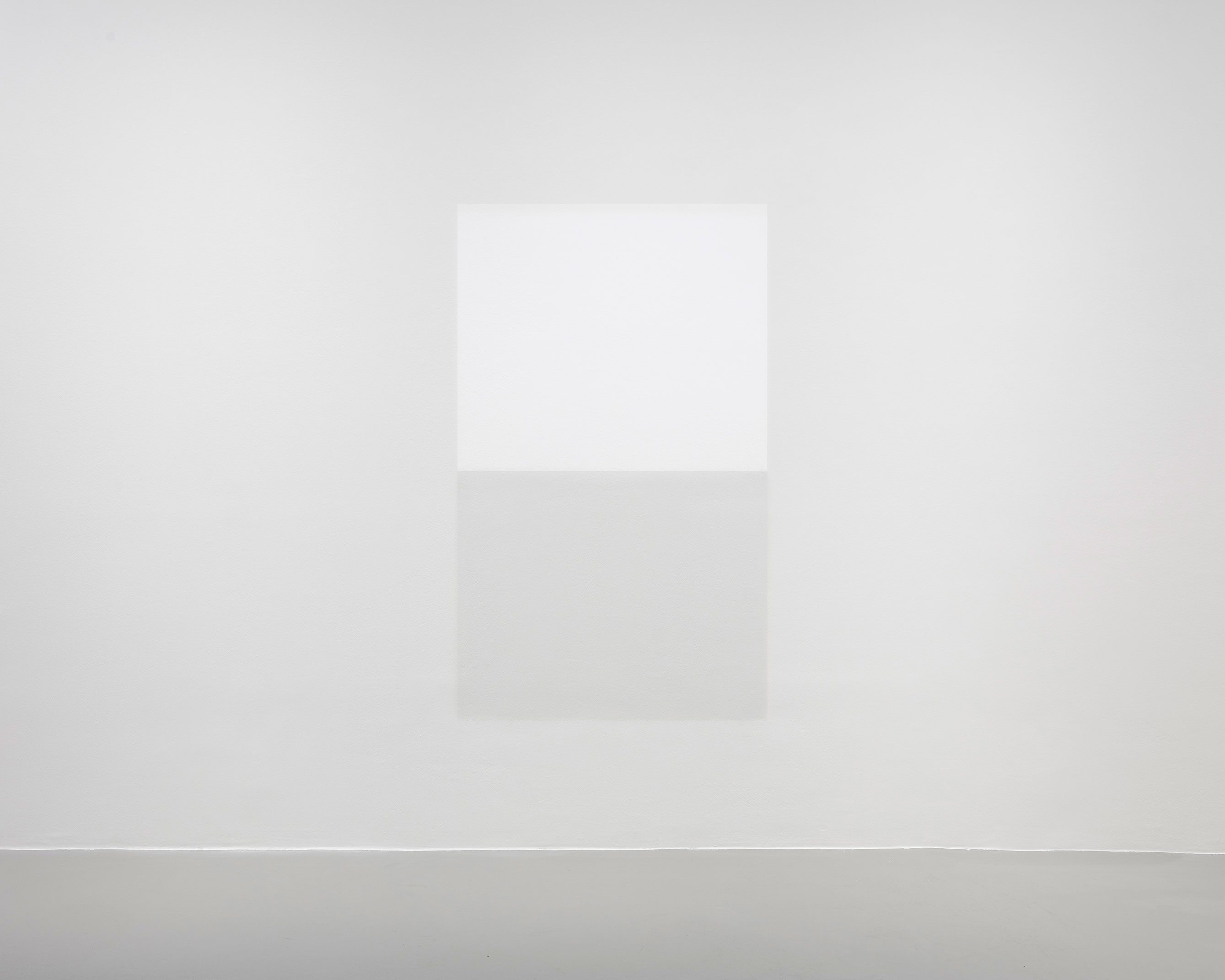 Installation view of the exhibition "Lucas Arruda: Assum Preto," at David Zwirner, Paris in 2022