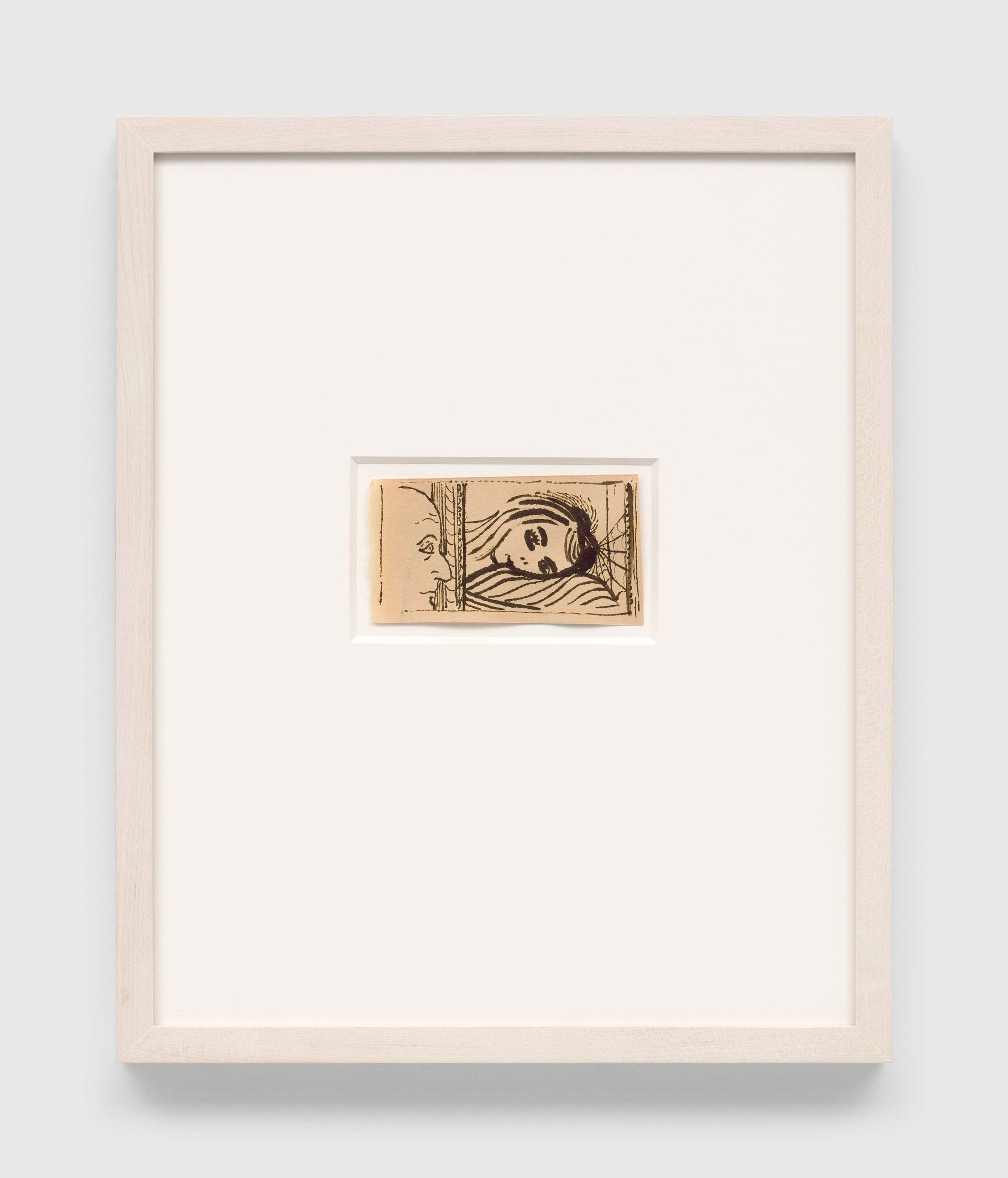 A work on paper by Steven Shearer, titled Connoisseur, dated 2019.