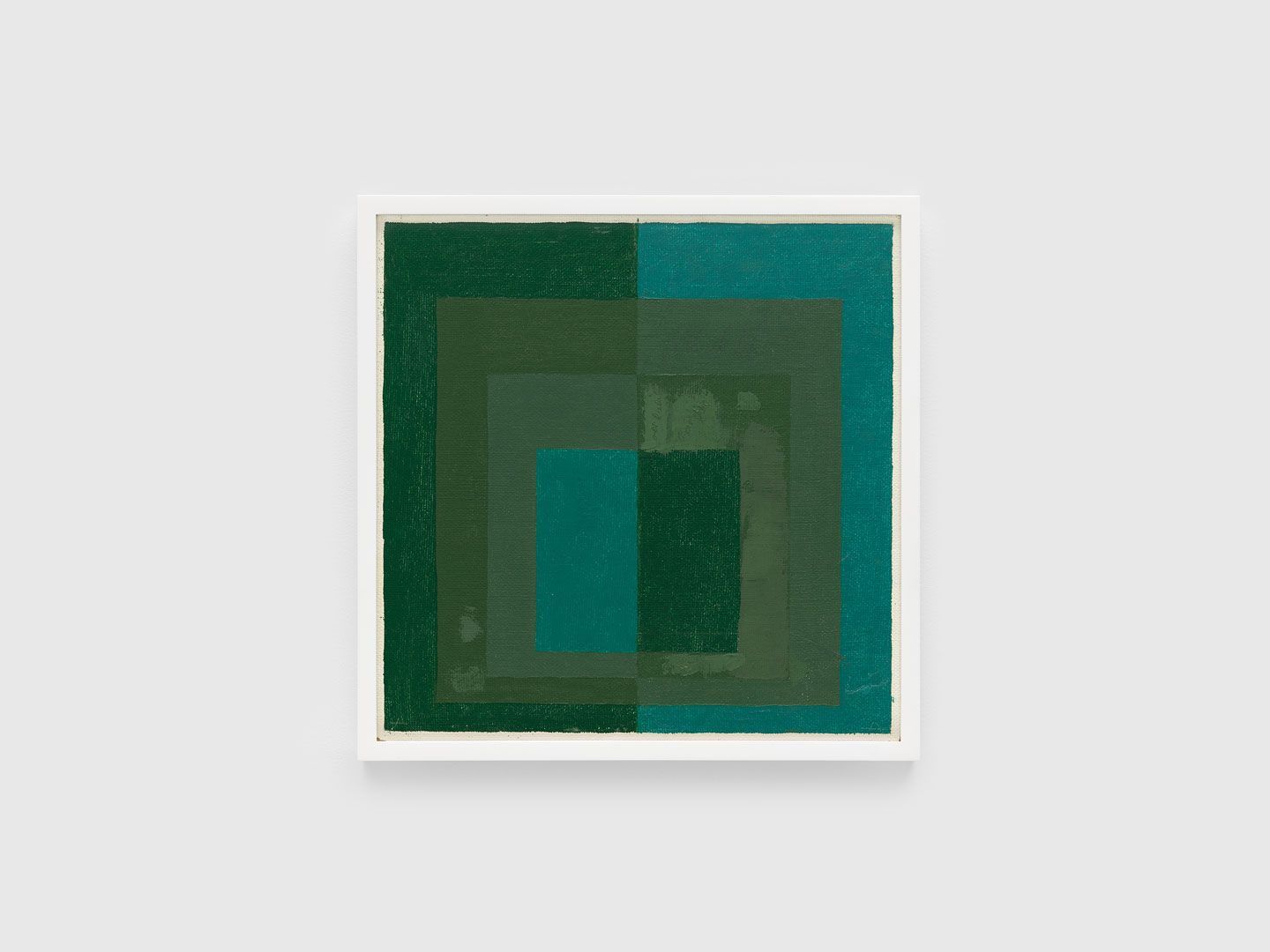 A painting by Josef Albers, titled Homage to the Square, undated.