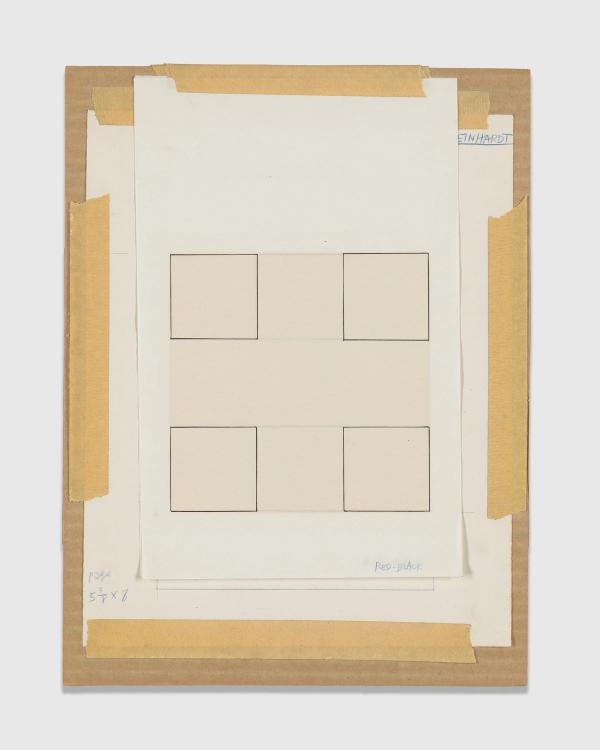 Ad Reinhardt — Untitled